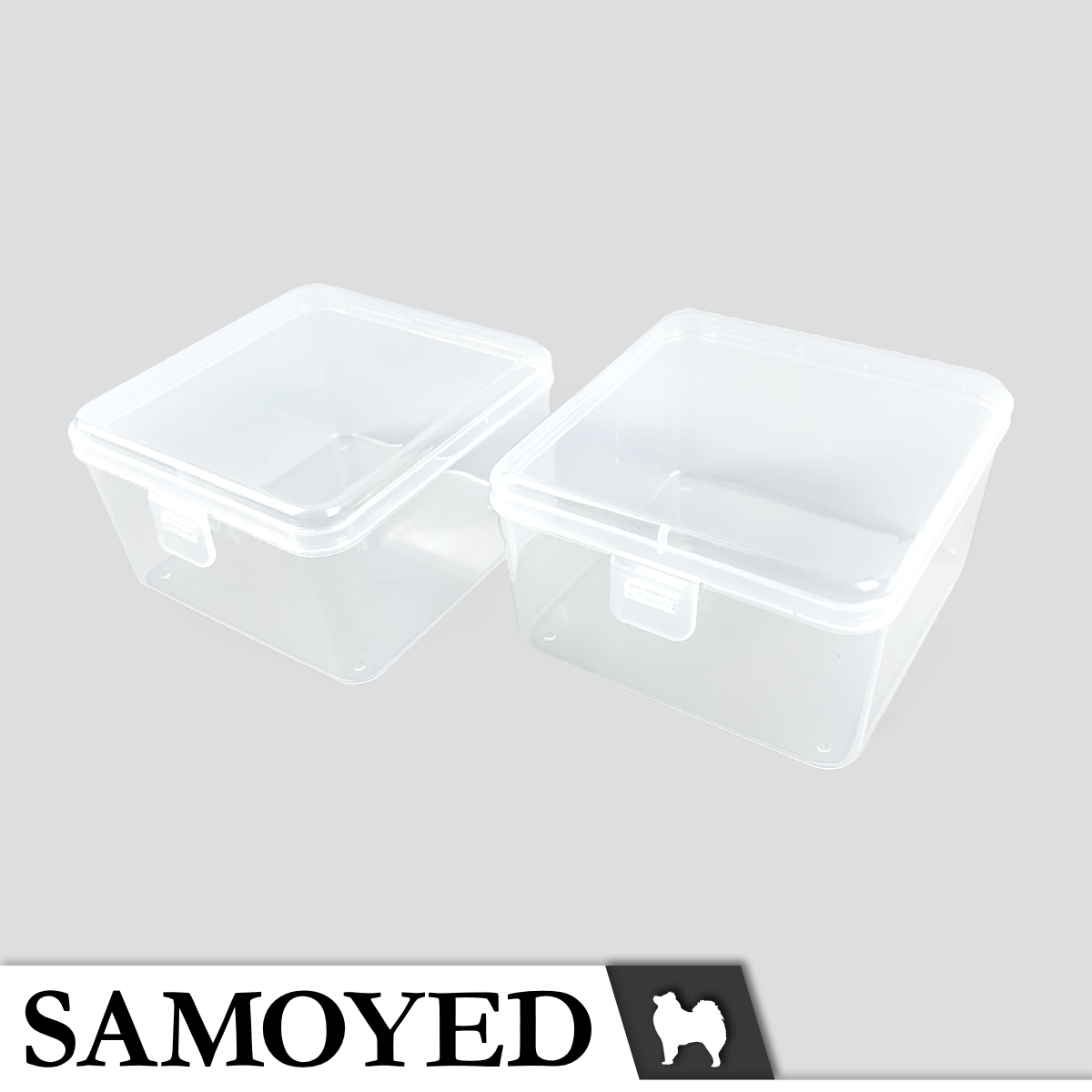 Plastic Box Samoyed SG 94 x 94 x 54 mm
