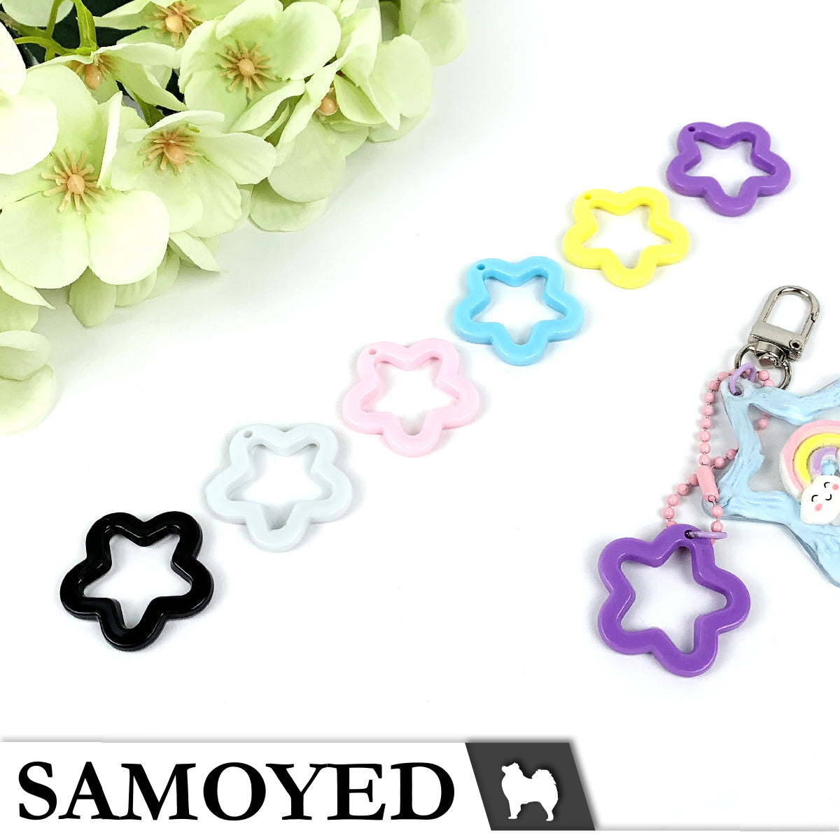 Accessory Charm Samoyed CHRM-PD-AST1
