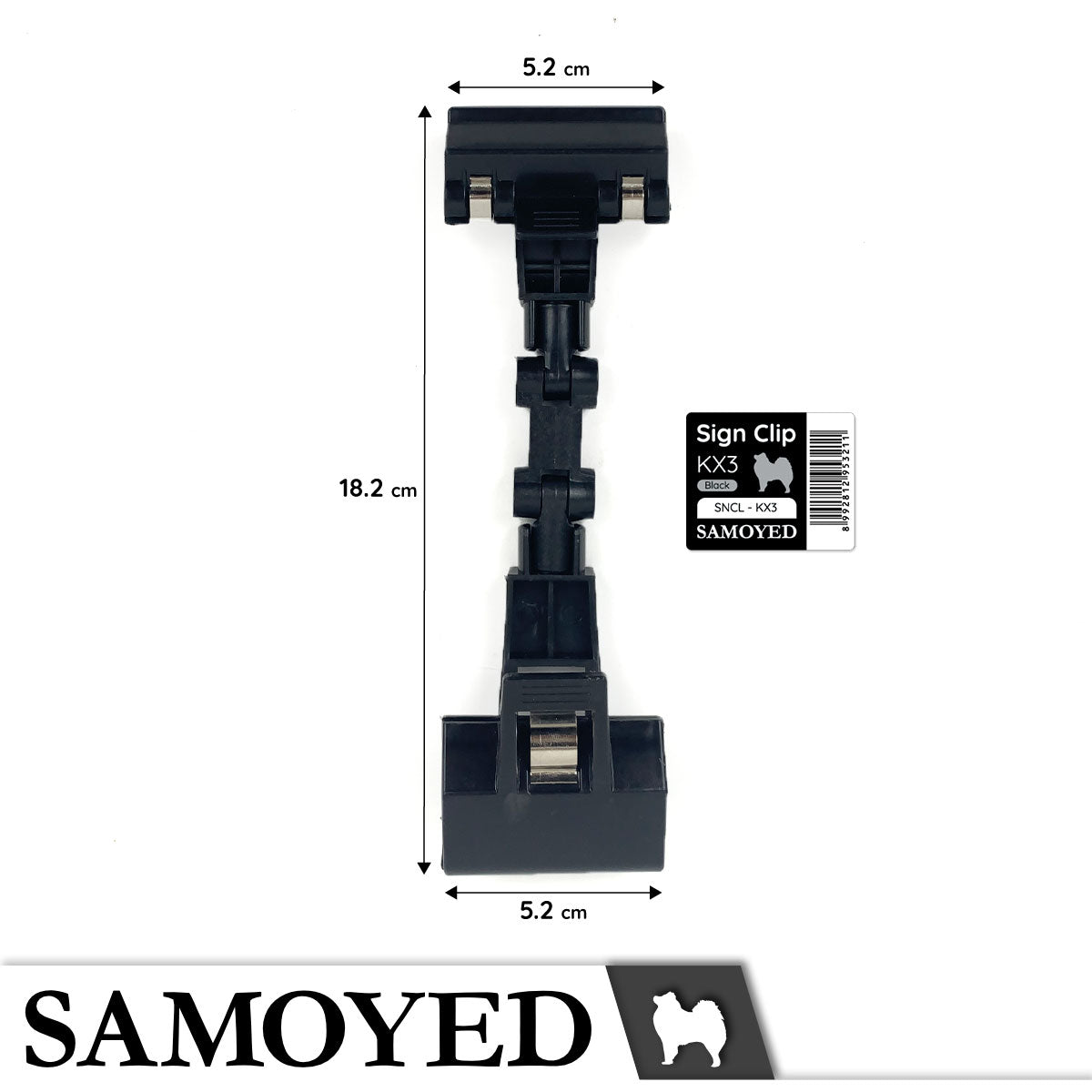 Sign Clip Samoyed SNCL-KX3
