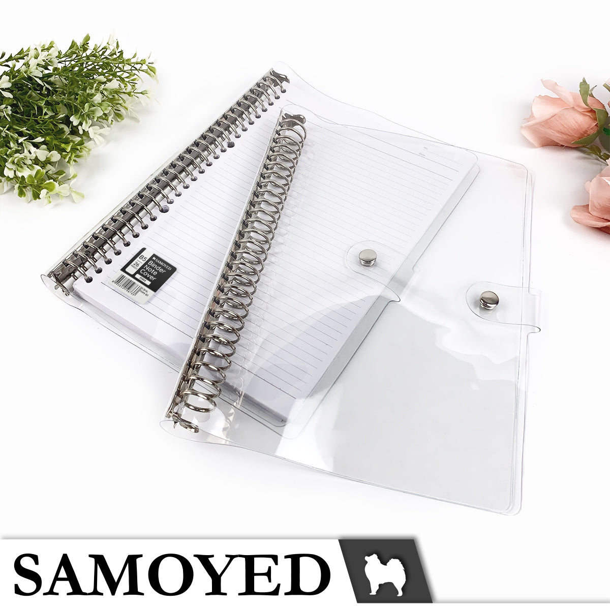 Binder Note Cover B5 Samoyed CBNL-R9M-B5