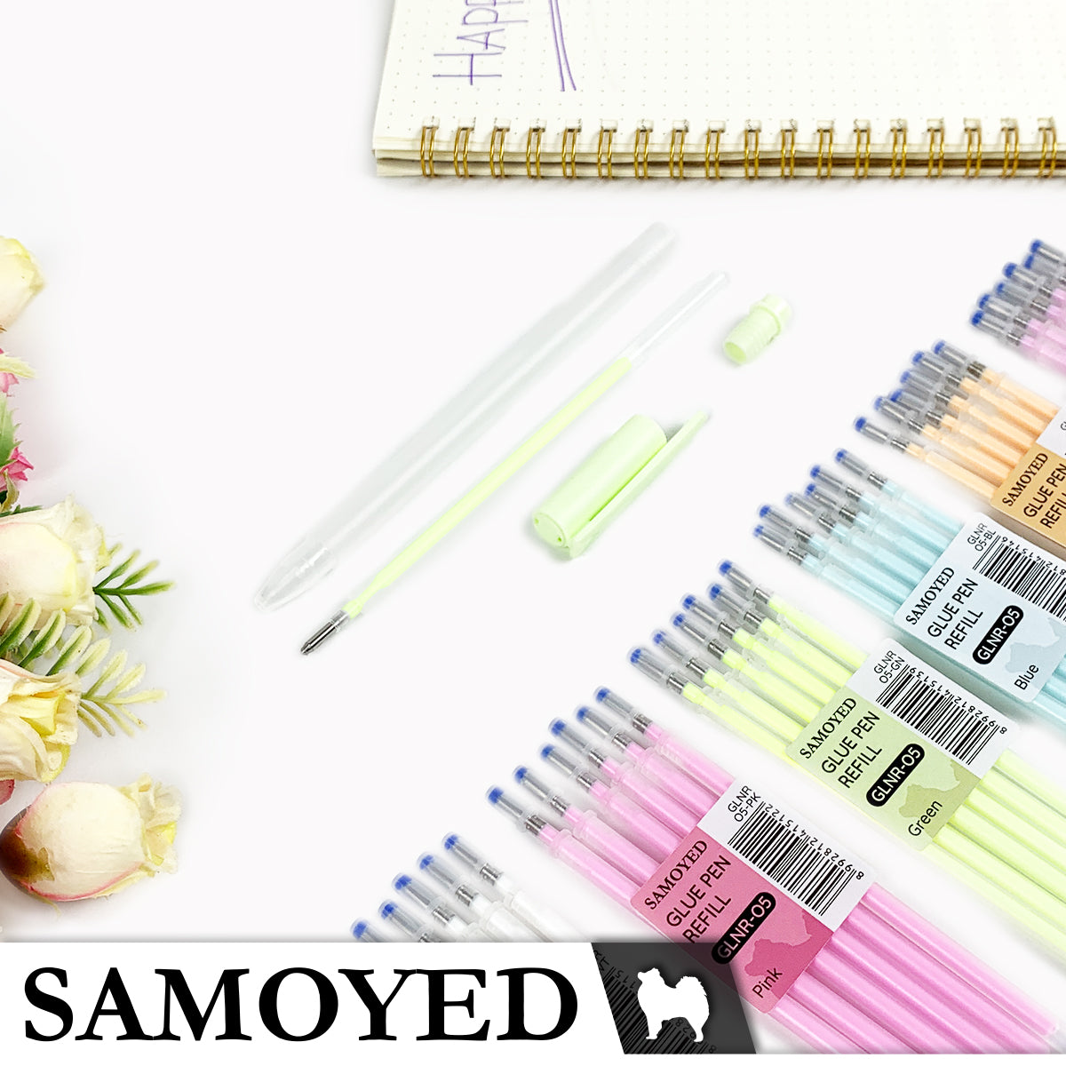 Glue Pen Refill Samoyed GLNR-O5
