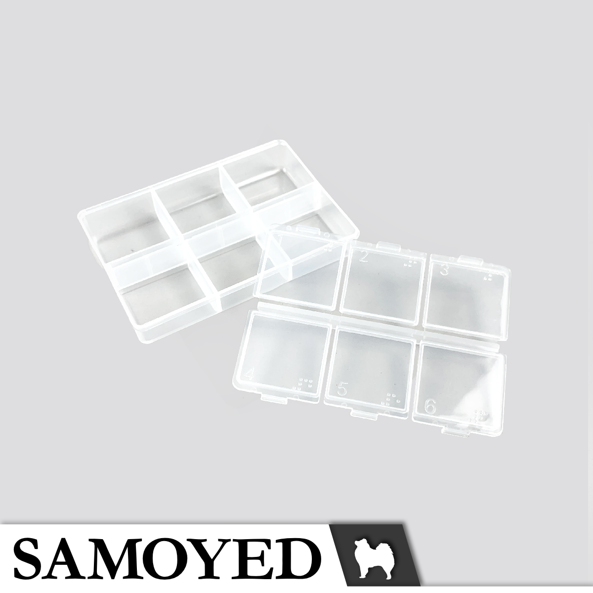Plastic Box Samoyed LN6-81