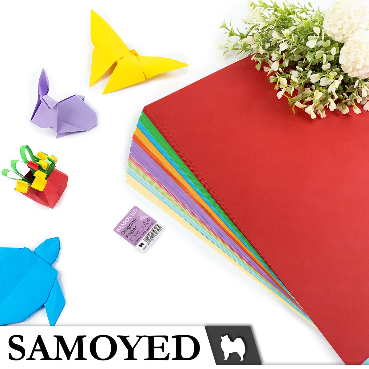 Origami Paper Samoyed ORP-R A4 100 Sheets