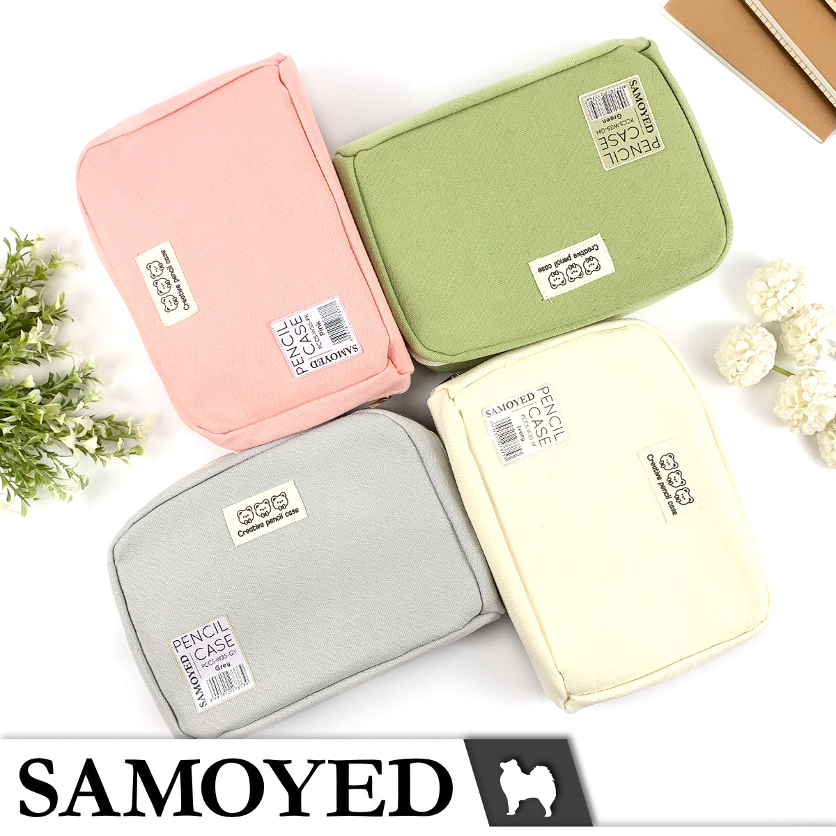 Pencil Case Samoyed PCCS-W35