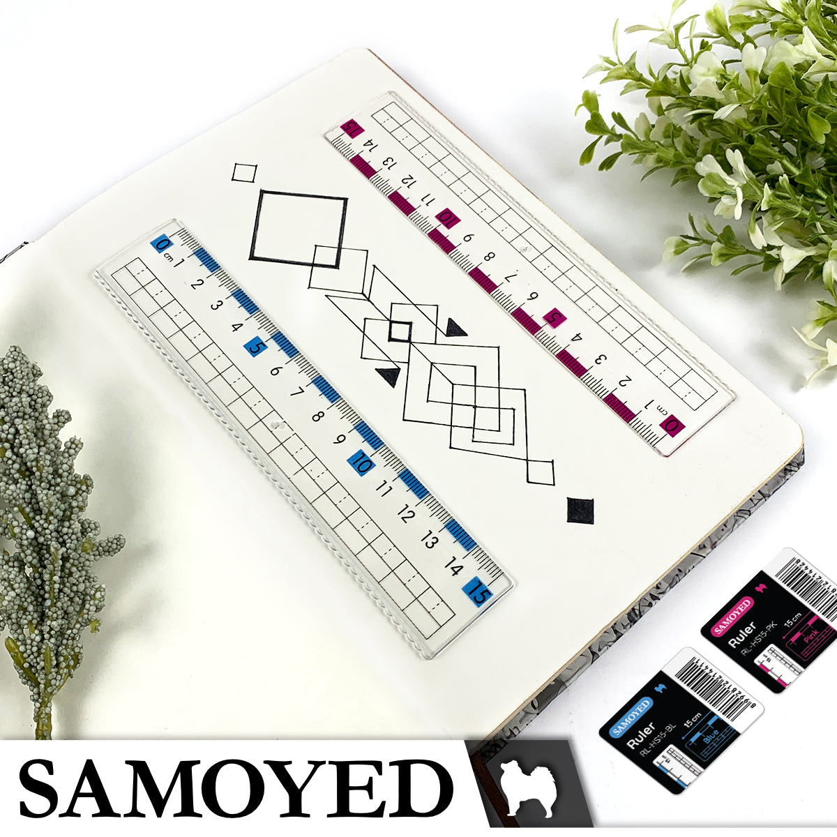 Ruler Samoyed RL-HS