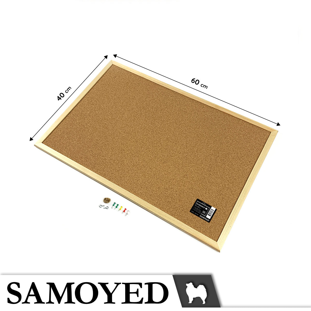 Corkboard Samoyed CKBD-L 40 x 60 cm