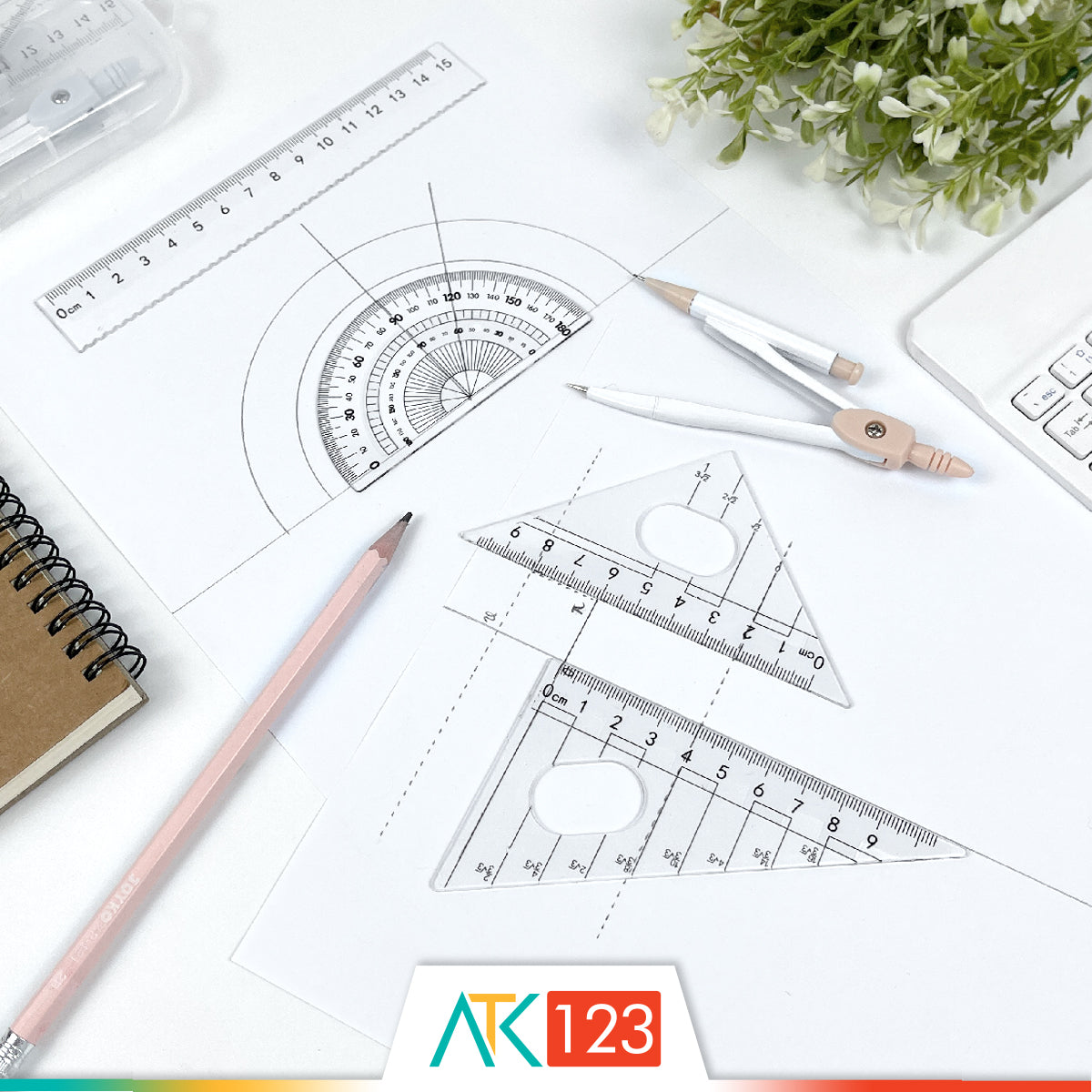 Drafting Compass and Ruler Set CRLS-8301