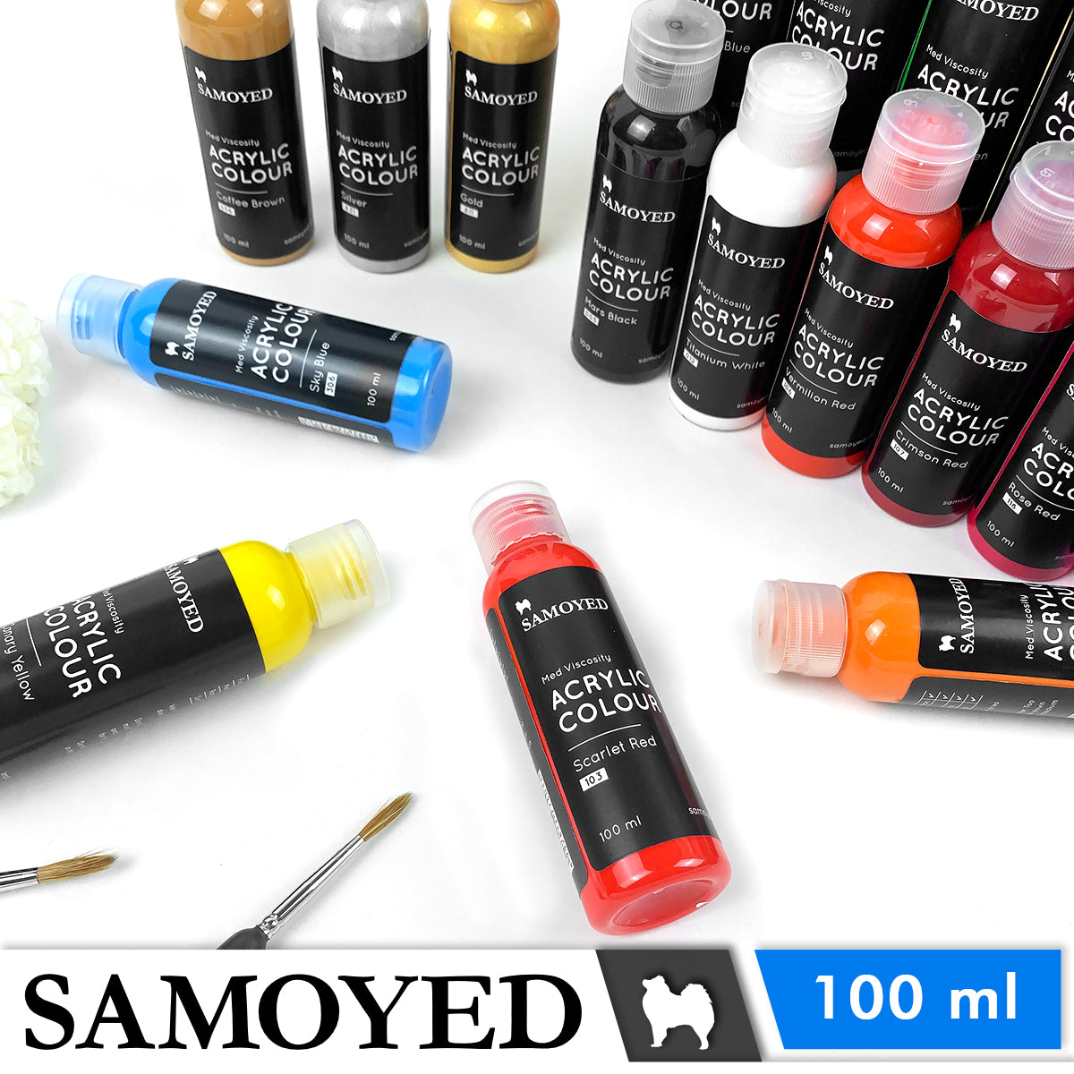 Acrylic Colour 100 ml Samoyed ACP-M