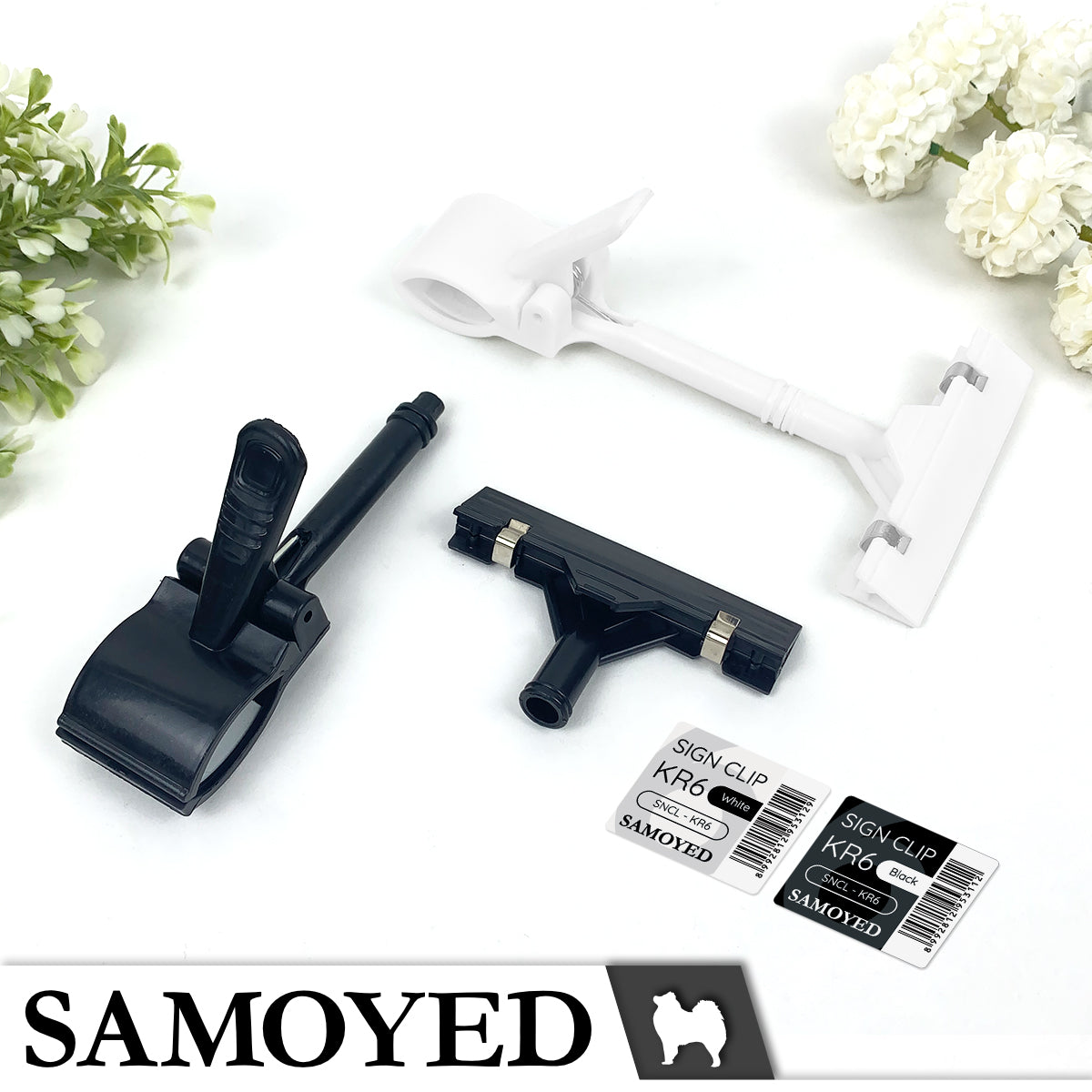 Sign Clip Samoyed SNCL-KR6