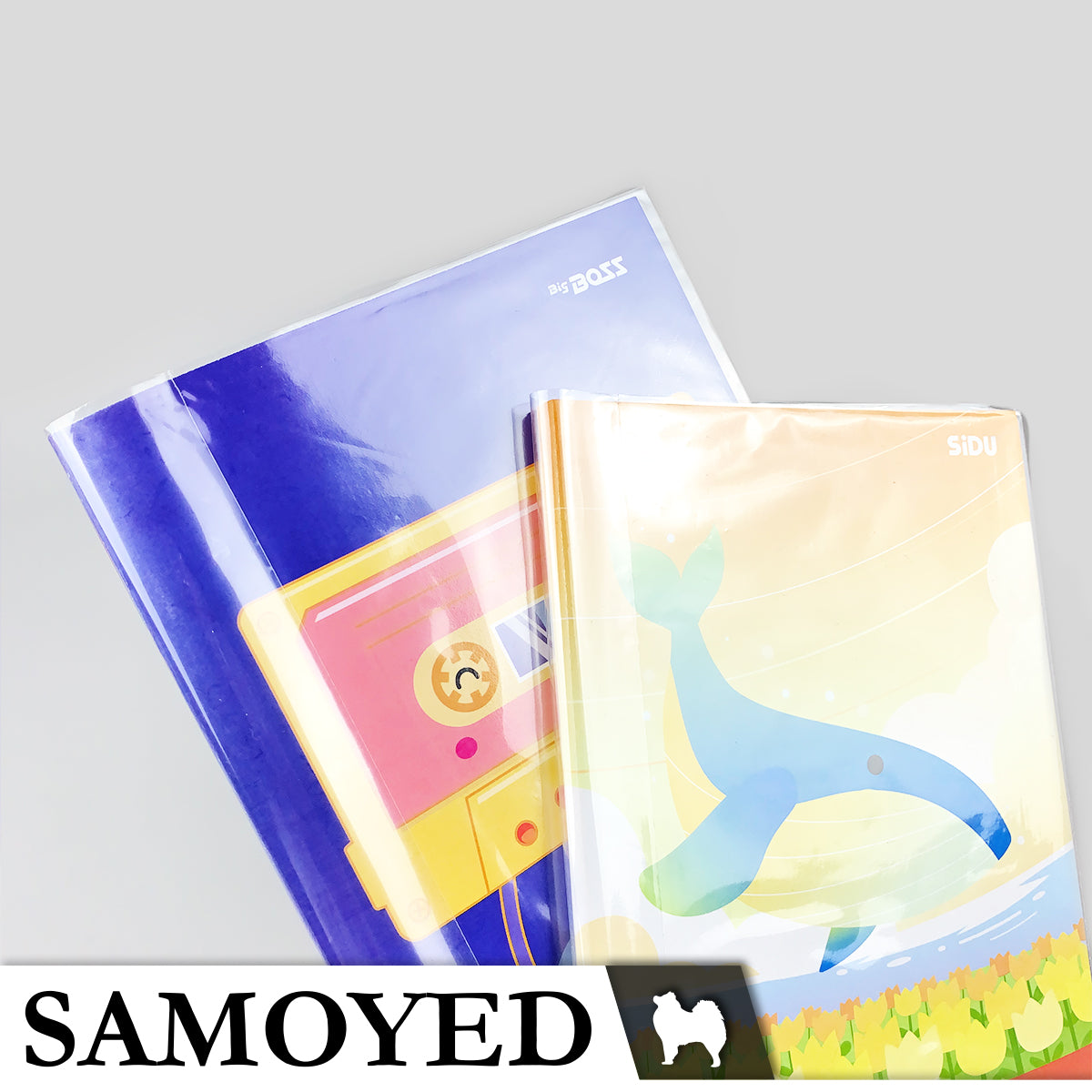 Book Covers Samoyed BKCV-PS 100 Sheets