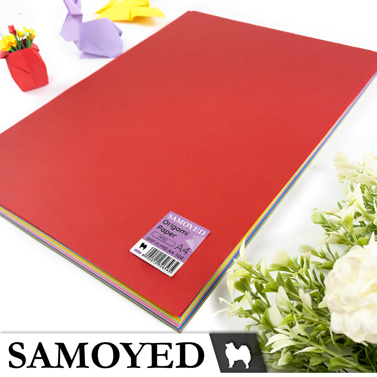 Origami Paper Samoyed ORP-R A4 100 Sheets