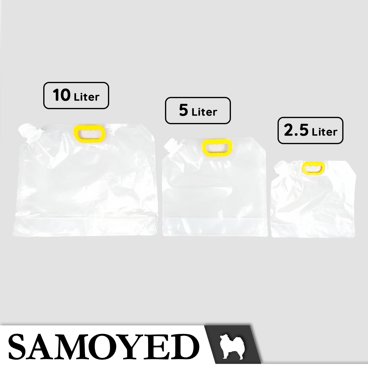 Plastic Water Bag Samoyed WBG-JG-100 10L