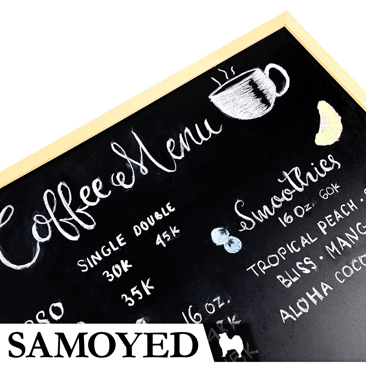 Blackboard Samoyed WRBD-C-LW-4060