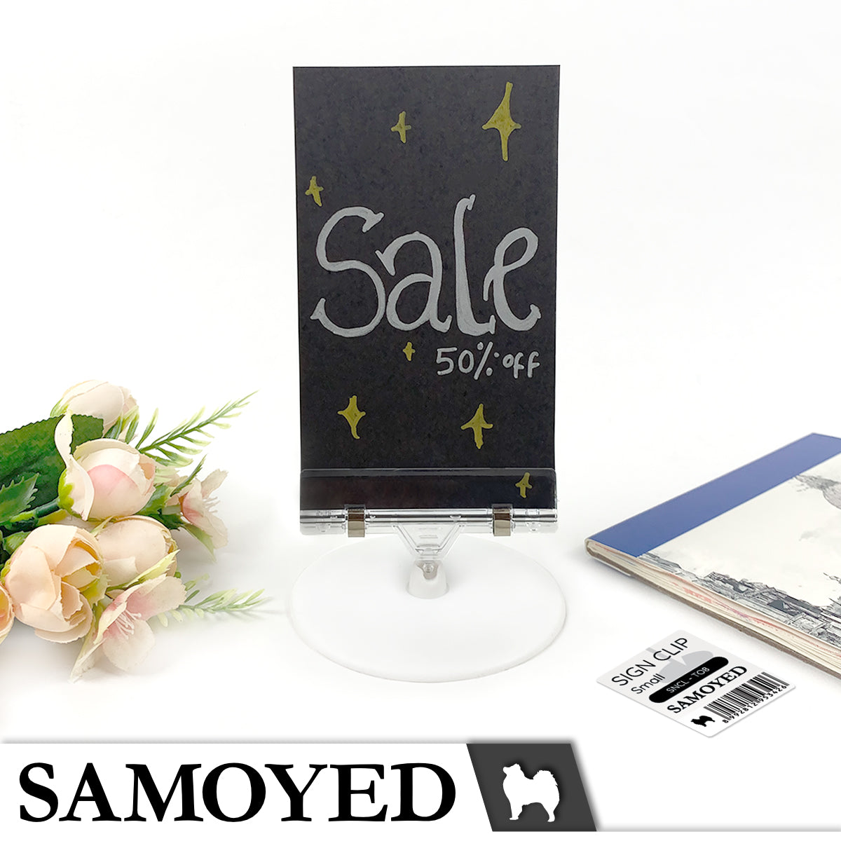 Sign Clip Samoyed SNCL-TO8