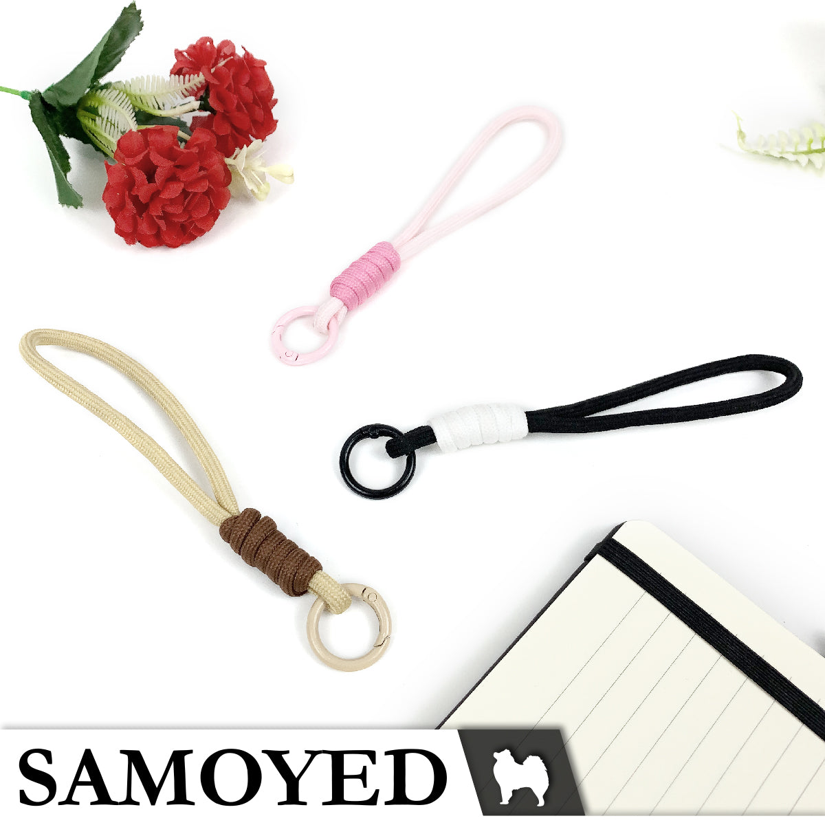 Accessory Charm Samoyed CHRM-RP-RG3