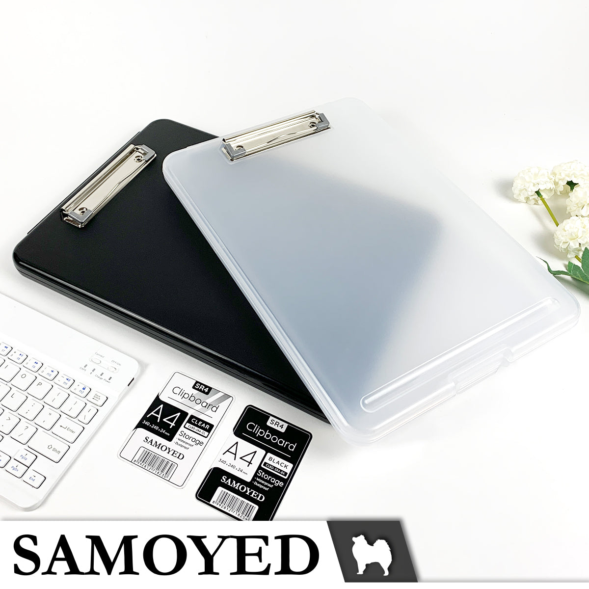 Clipboard Samoyed CLBD-SR4