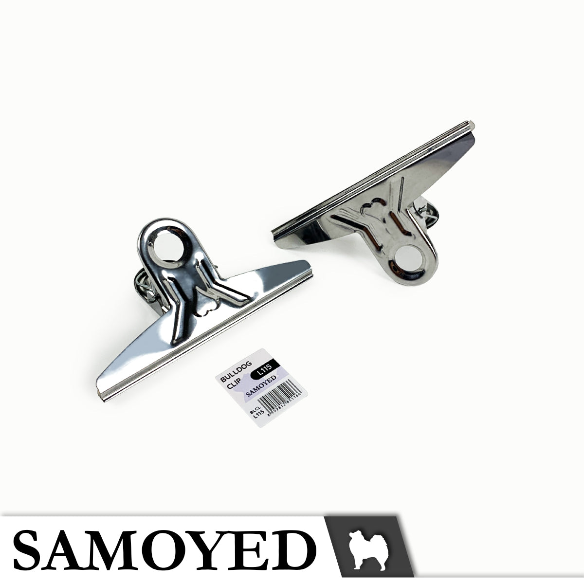 Bulldog Clip Samoyed BLCL-L115