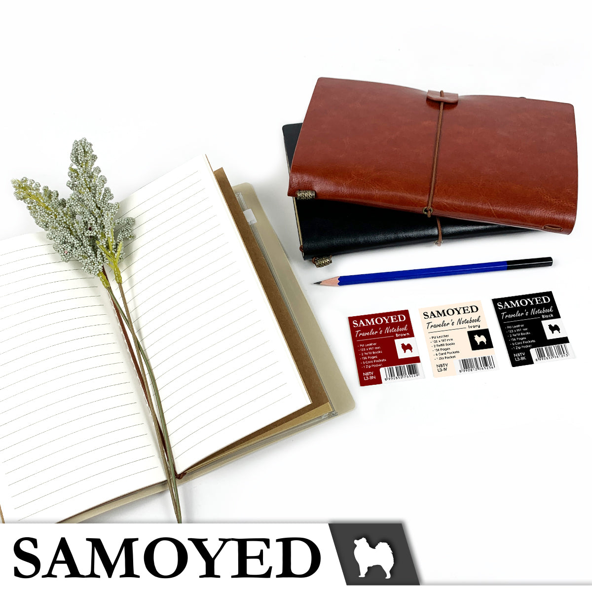 Traveler's Notebook Samoyed NBTV-L3