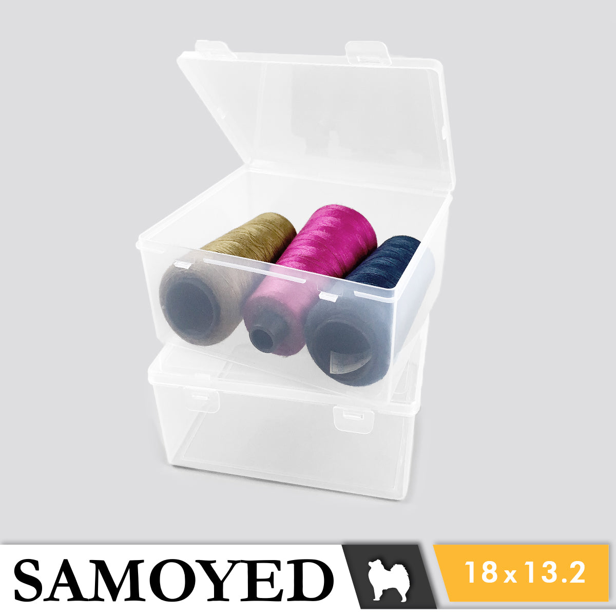Plastic Box Samoyed SW 180 x 132 x 87 mm