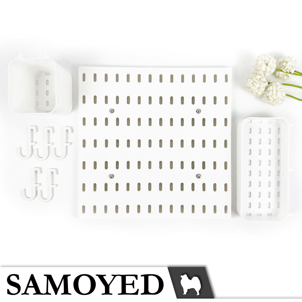 Pegboard Samoyed PGBD-G 28 x 28 cm