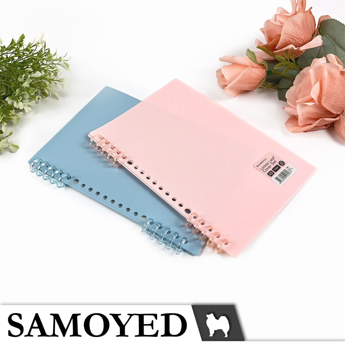 Loose Leaf Cover Set A5 Samoyed CNPS-EN2-A5