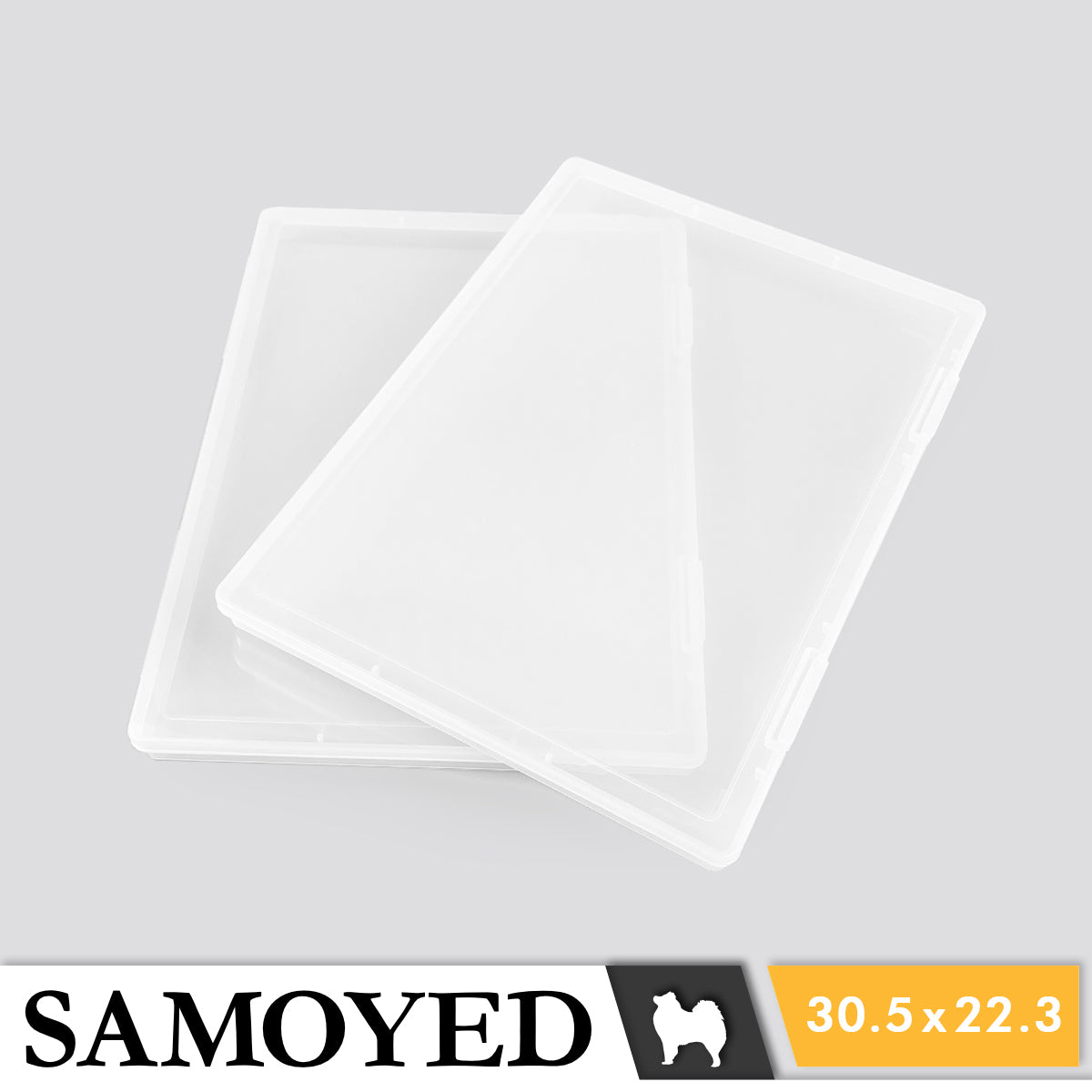 Plastic Box Samoyed SN 305 x 223 x 22 mm