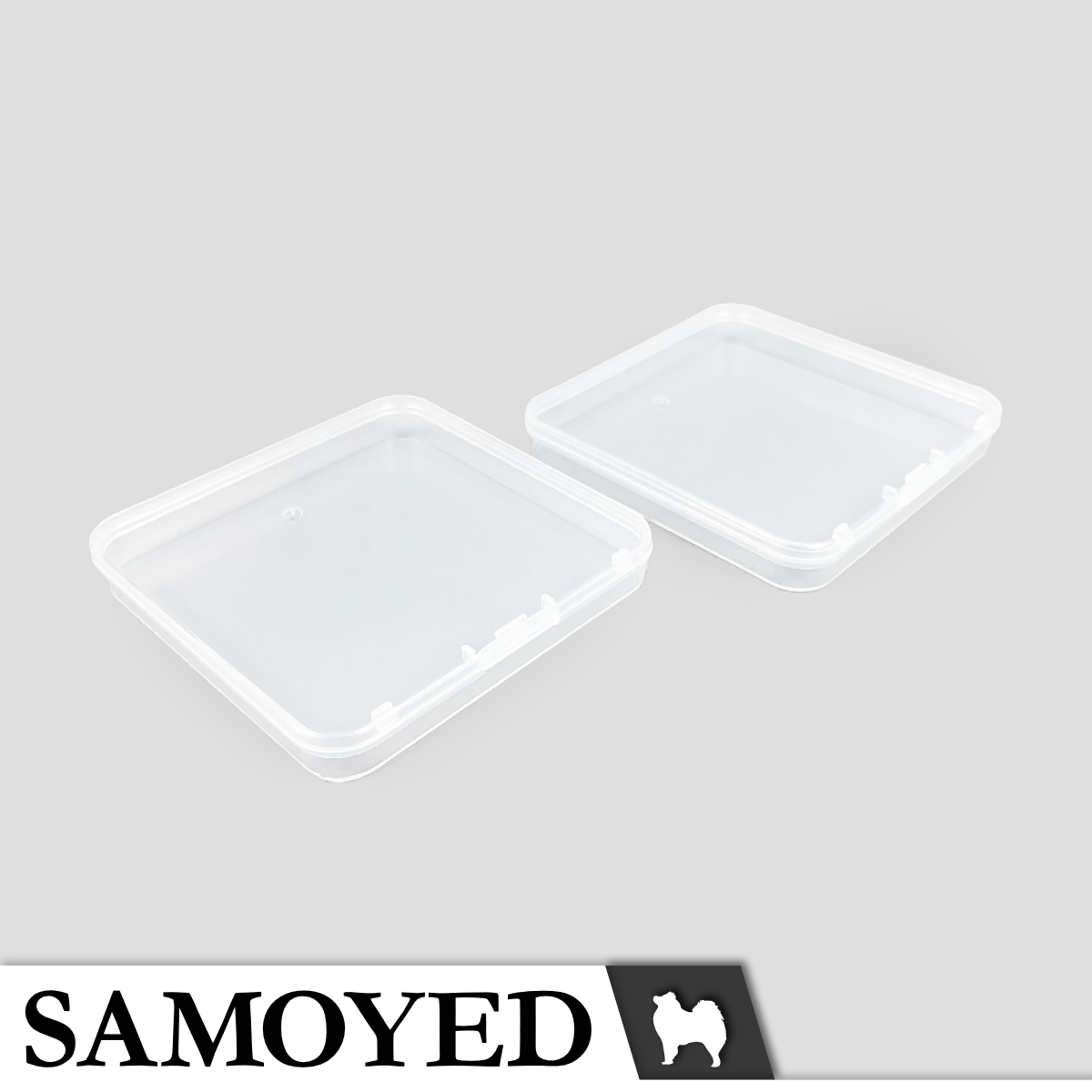 Plastic Box Samoyed SD 105 x 105 x 15 mm