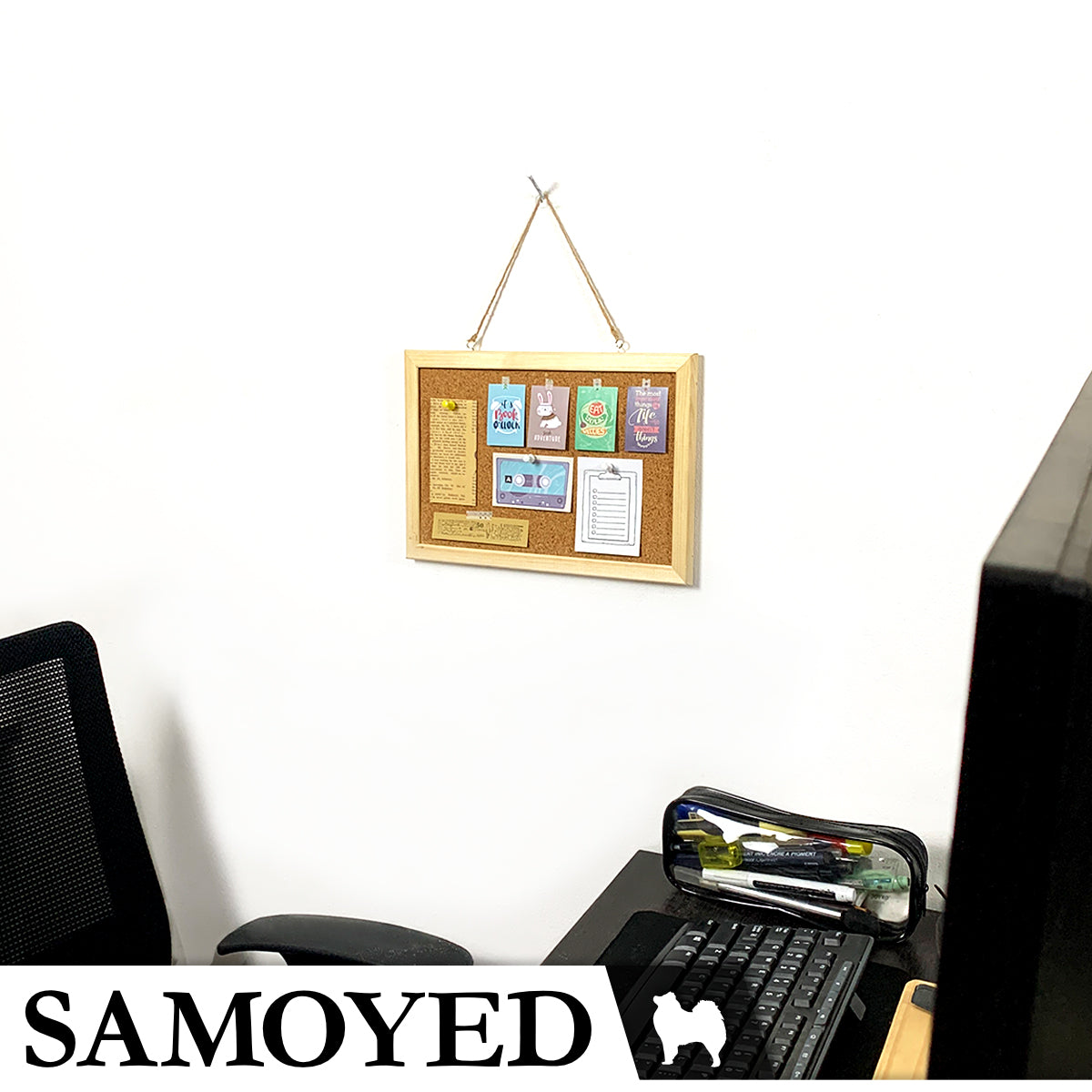 Corkboard Samoyed CKBD-L 20 x 30 cm