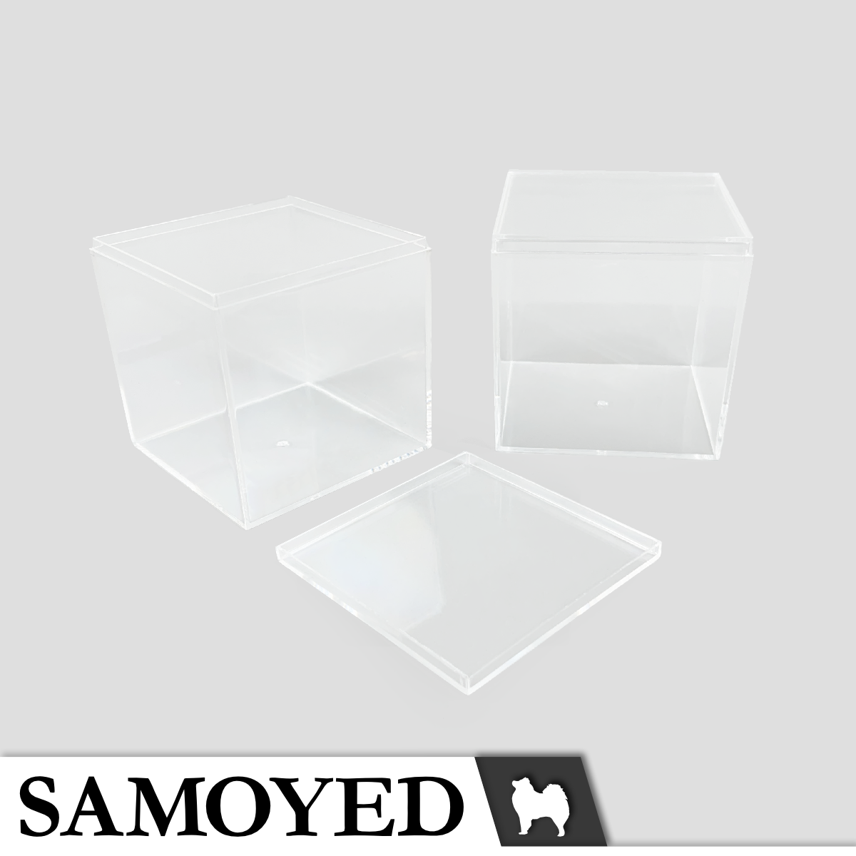 Plastic Box Samoyed MK 85 x 85 x 85  mm