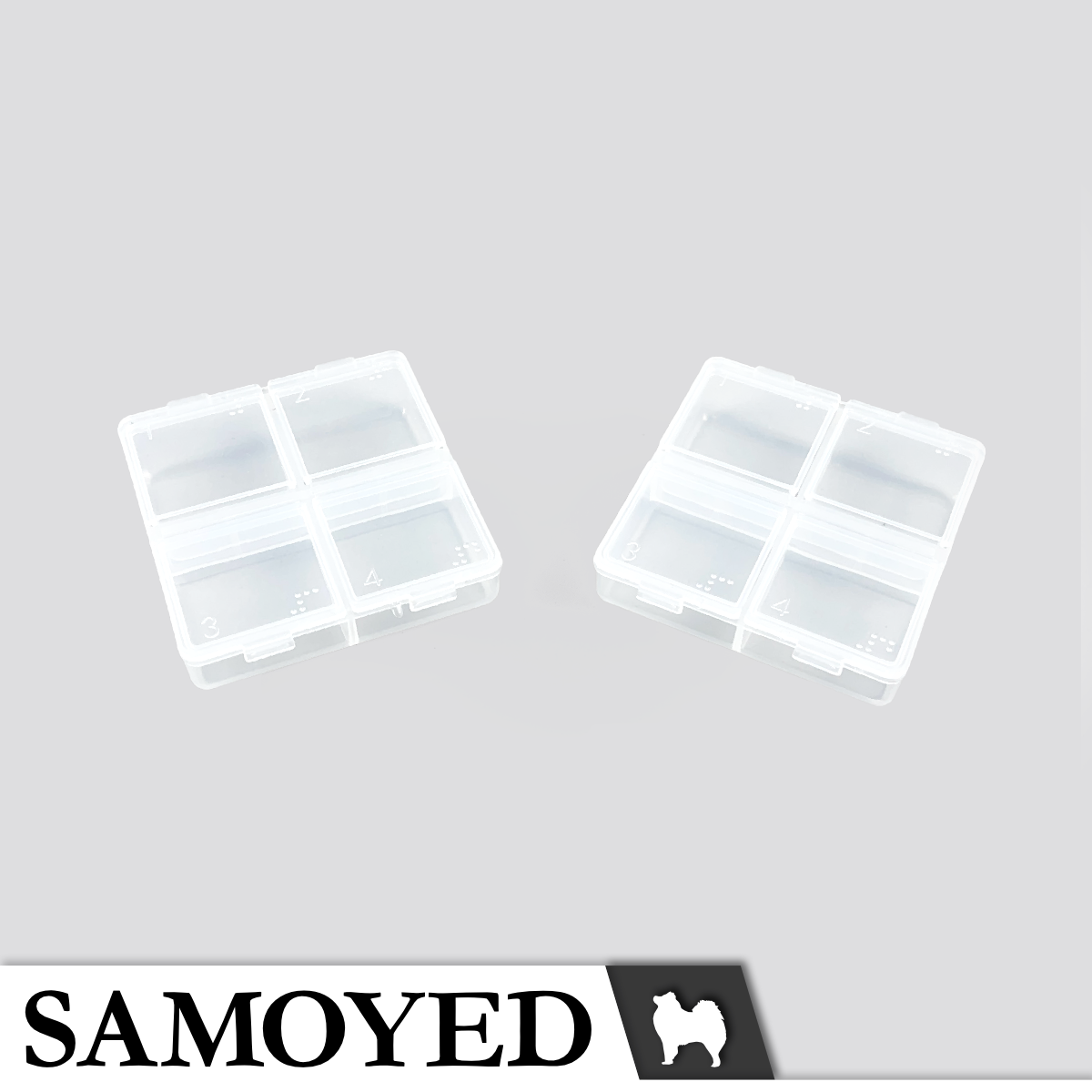 Plastic Box Samoyed LN4-55