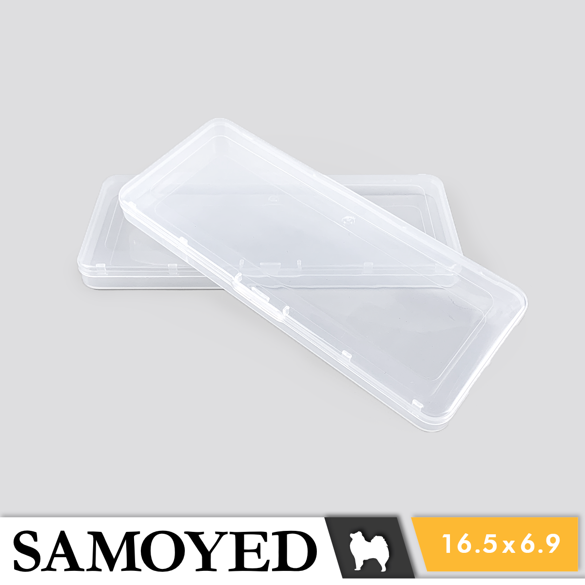 Plastic Box Samoyed SJ 165 x 69 x 14 mm