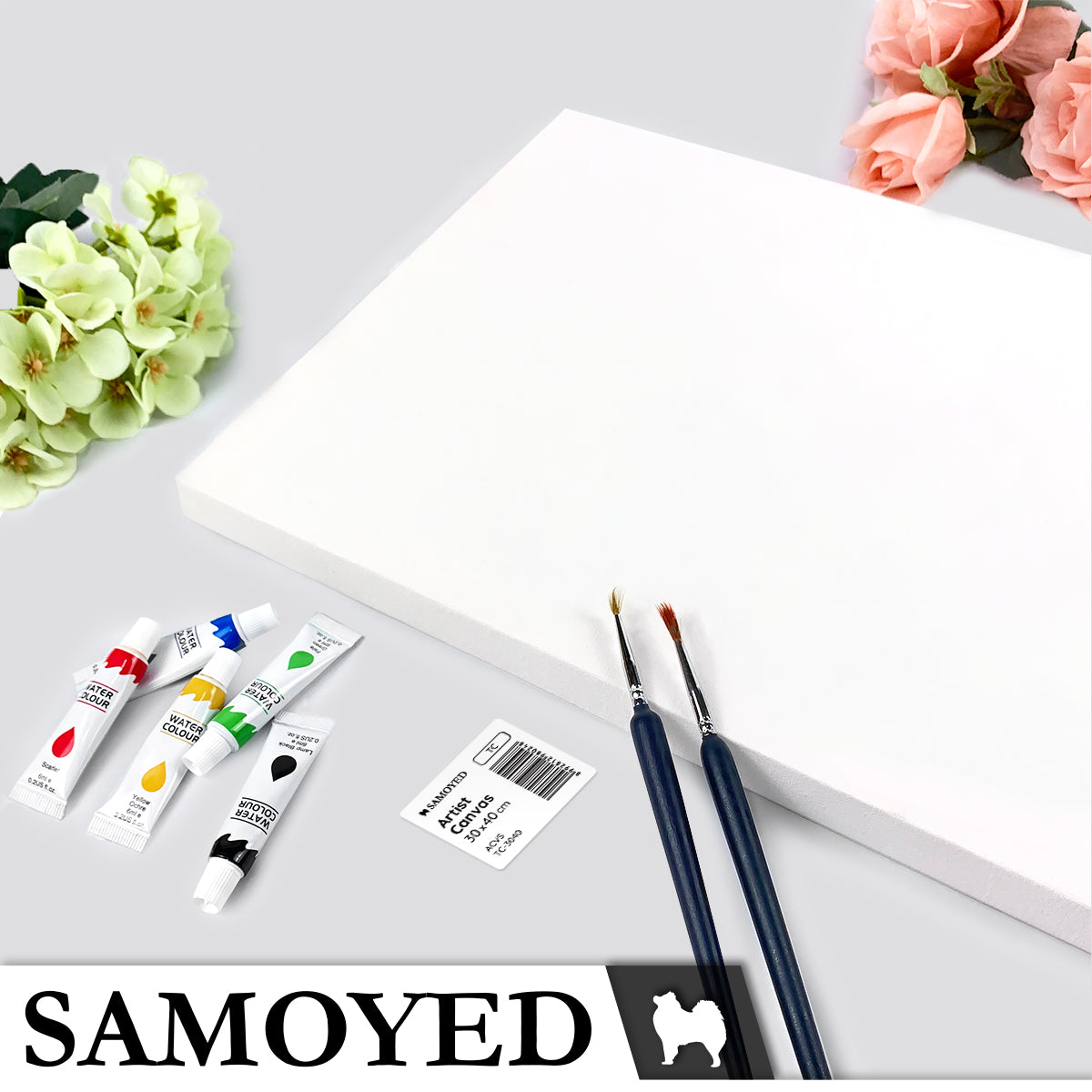 Artist Canvas Samoyed TC 30 x 40 cm