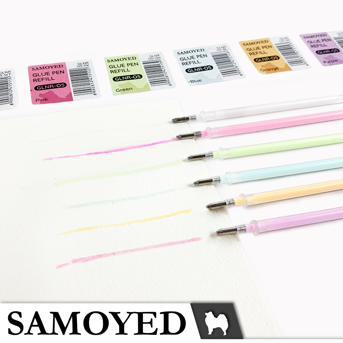 Glue Pen Refill Samoyed GLNR-O5
