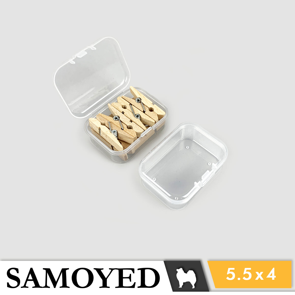 Plastic Box Samoyed SH 55 x 40 x 20 mm