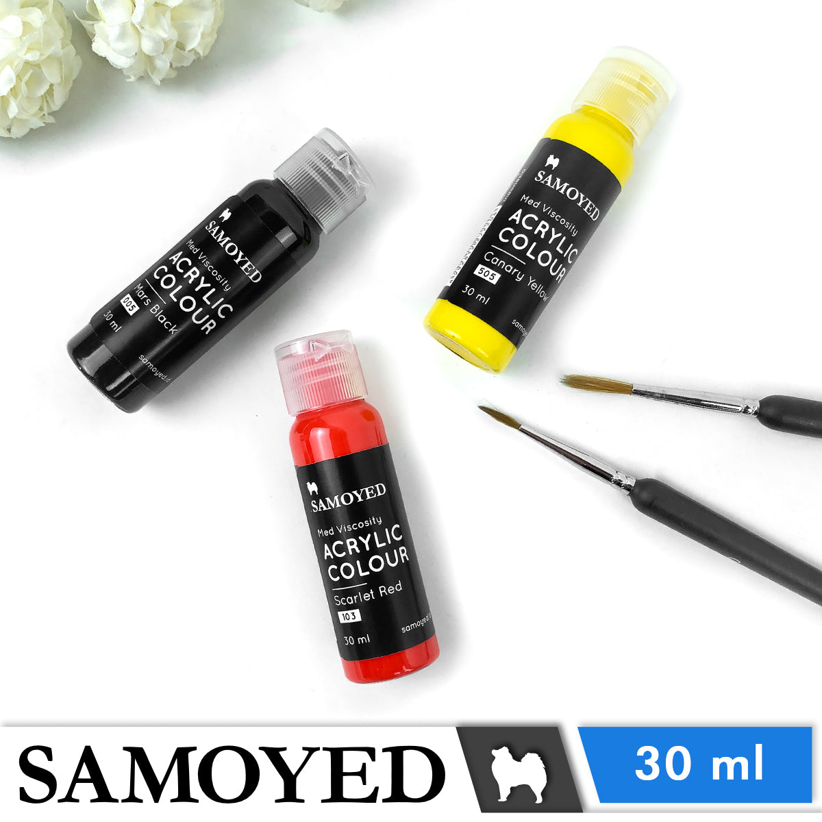 Acrylic Colour 30 ml Samoyed ACP-M