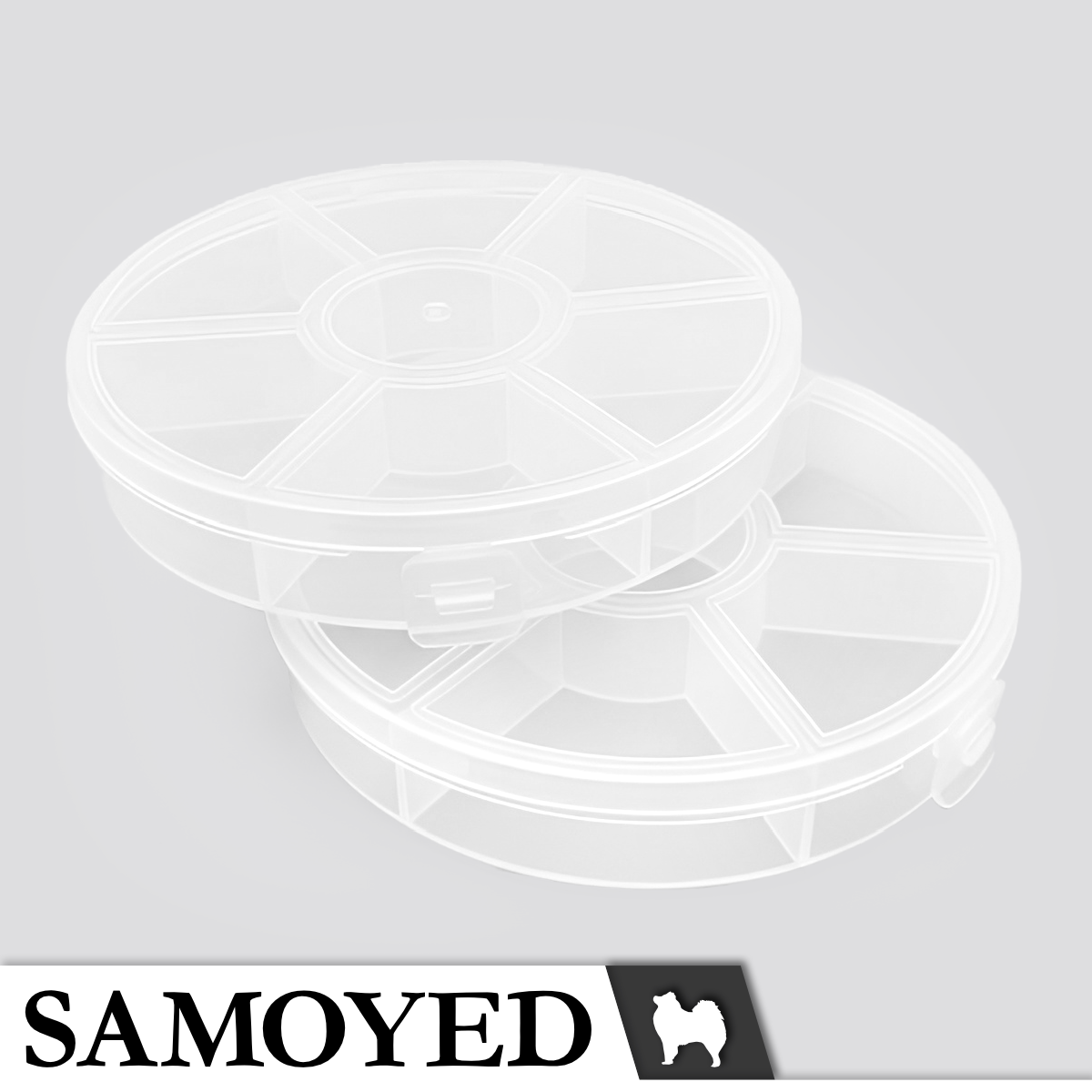 Plastic Cylinder Samoyed RG-C7O-104