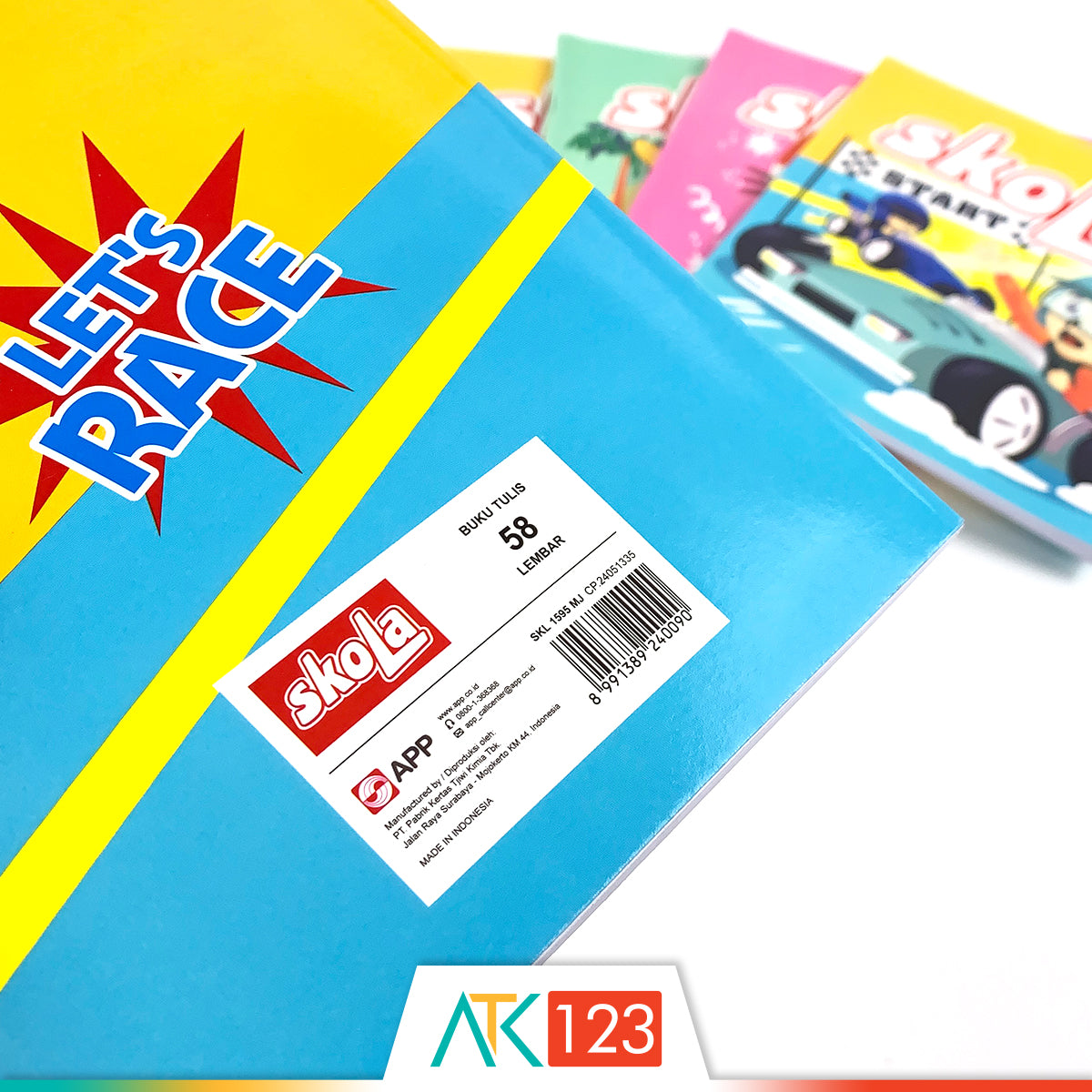 Buku Tulis Skola 58 lbr