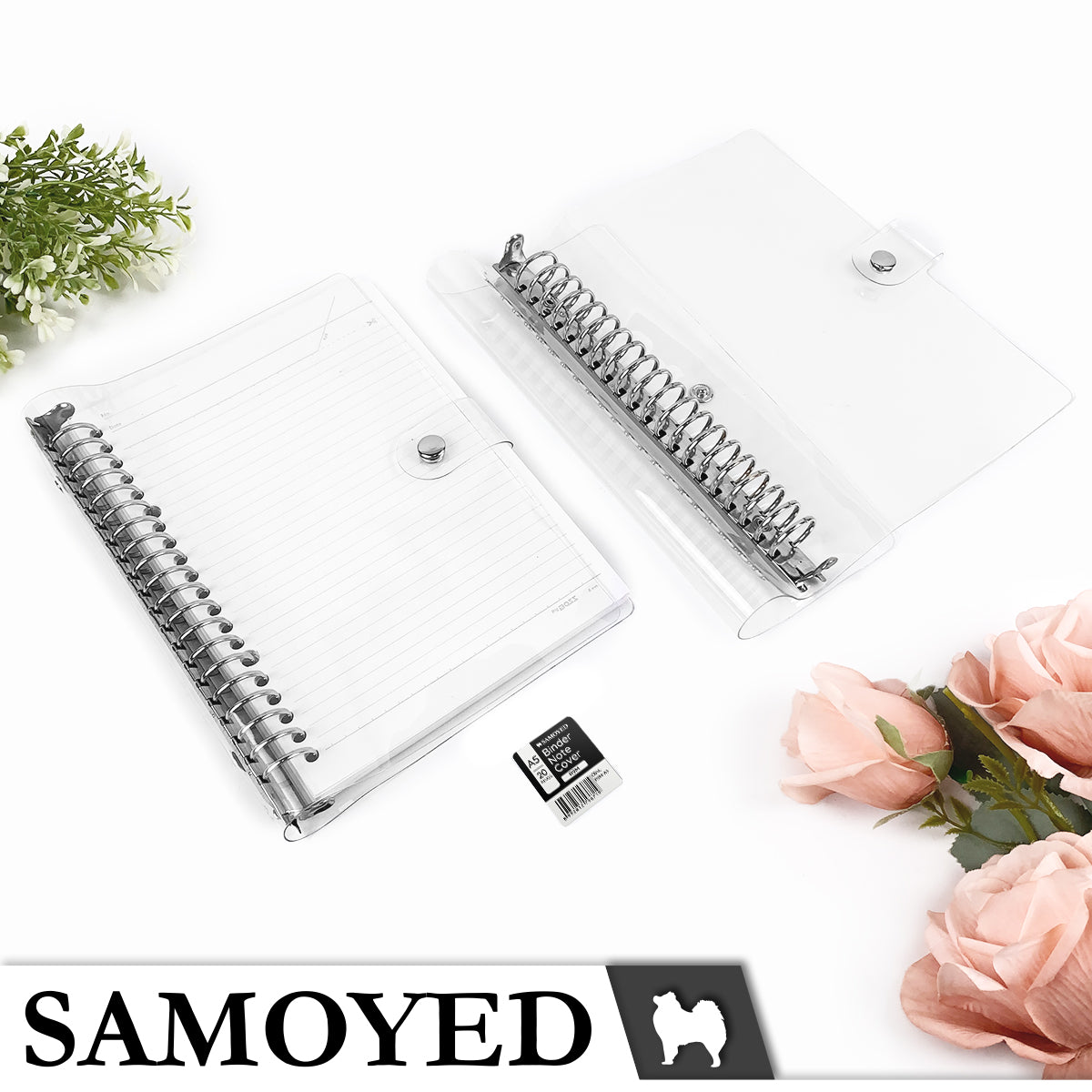 Binder Note Cover A5 Samoyed CBNL-R9M-A5