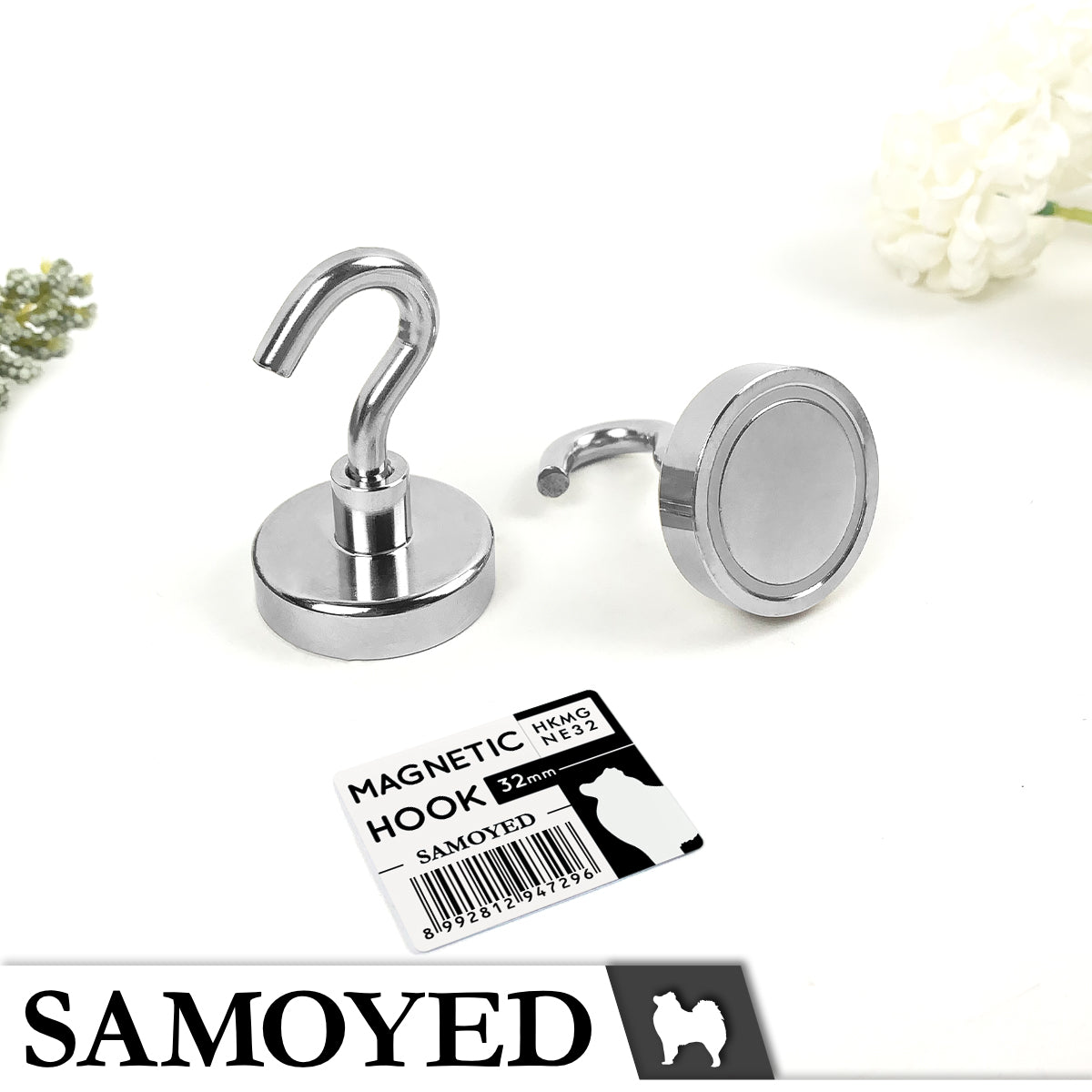 Magnetic Hook Samoyed HKMG-NE32