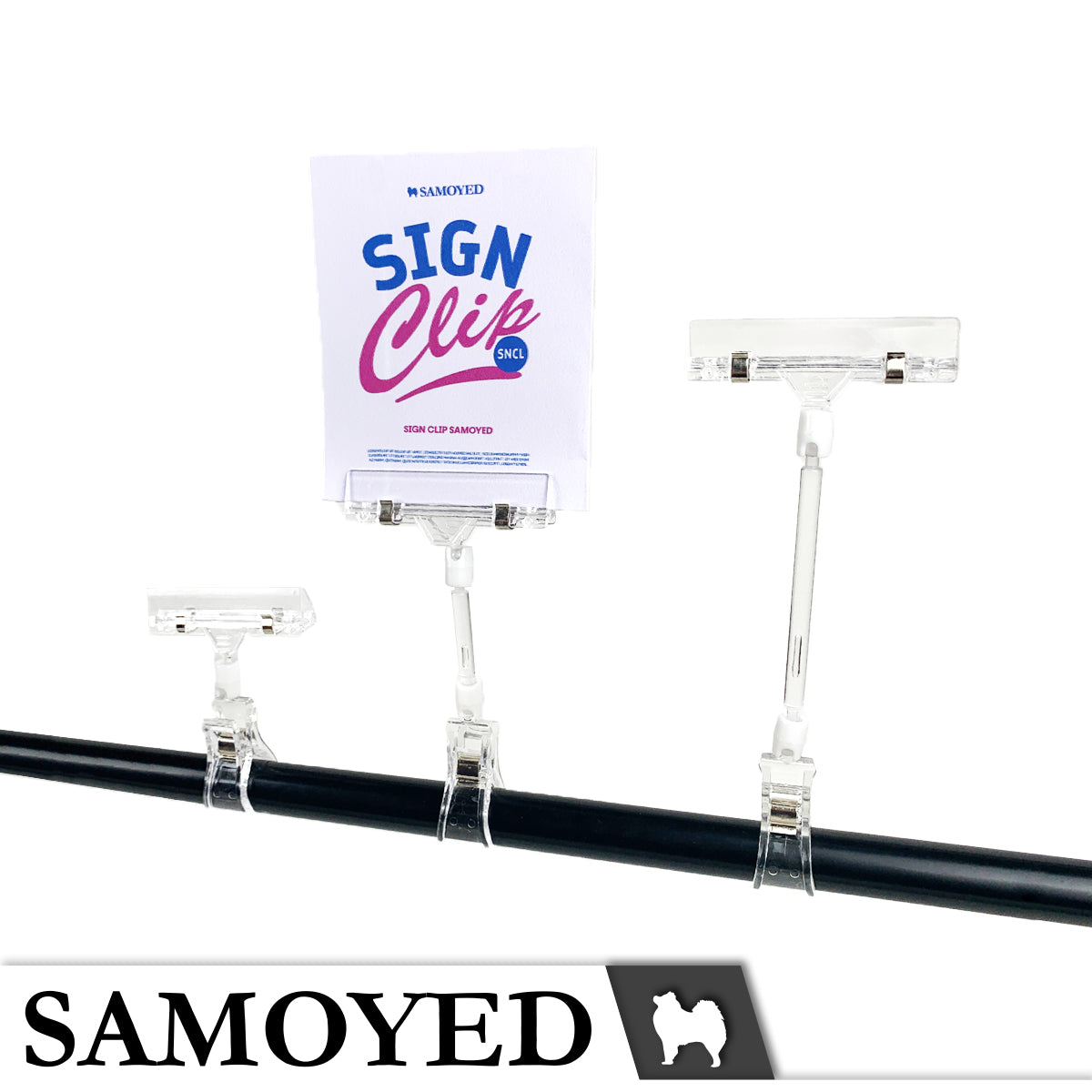 Sign Clip Samoyed SNCL-TN2
