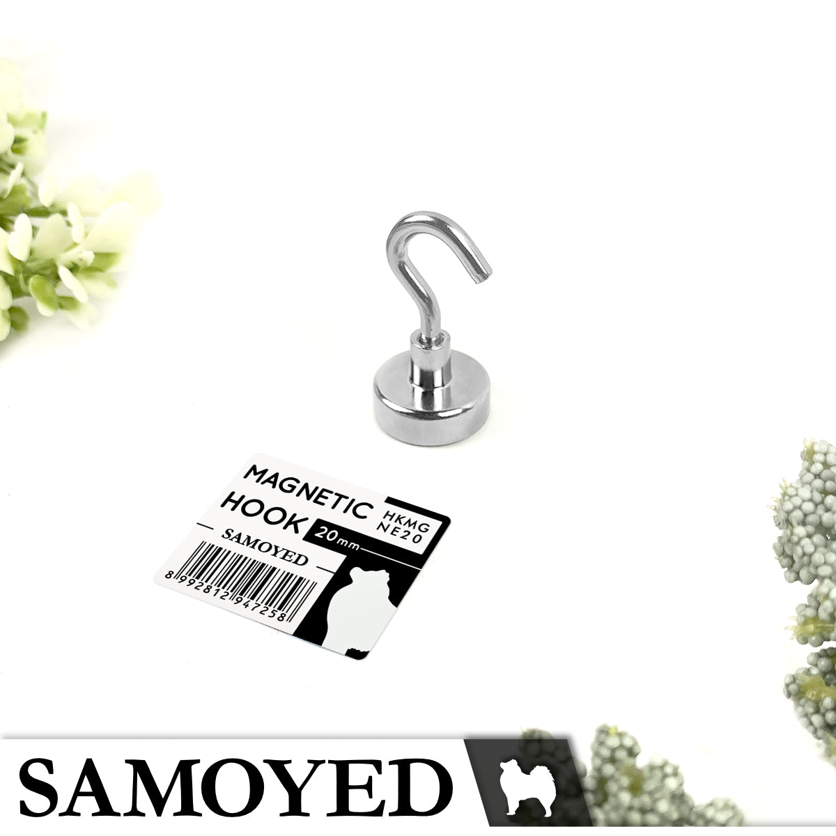Magnetic Hook Samoyed HKMG-NE16