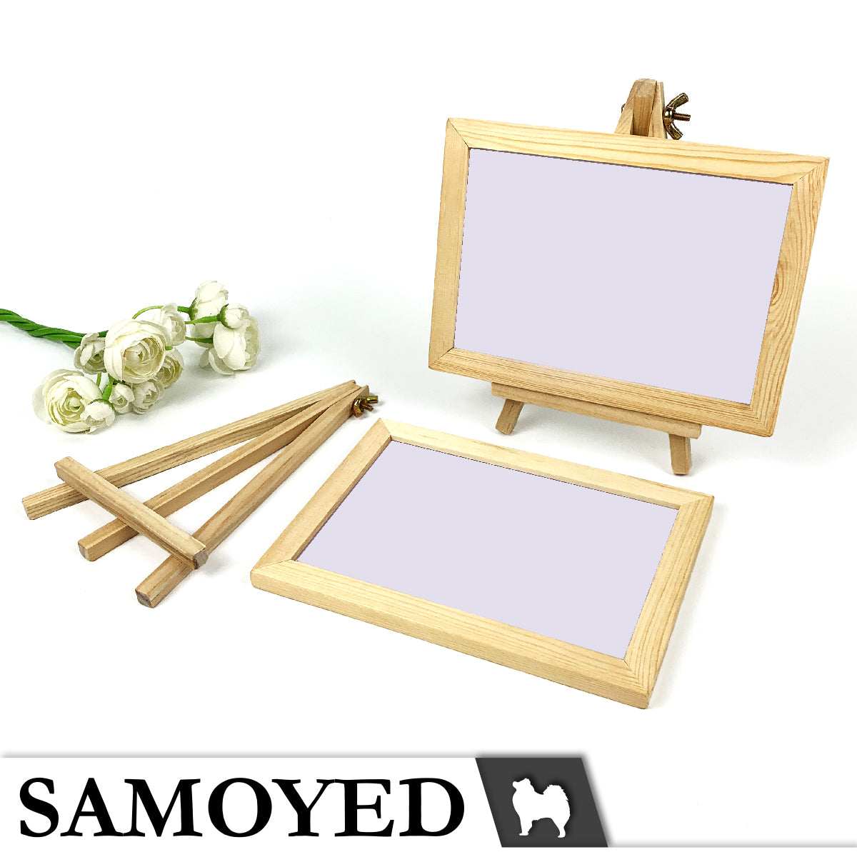 Whiteboard Easel Set Samoyed WBES-M-1318B