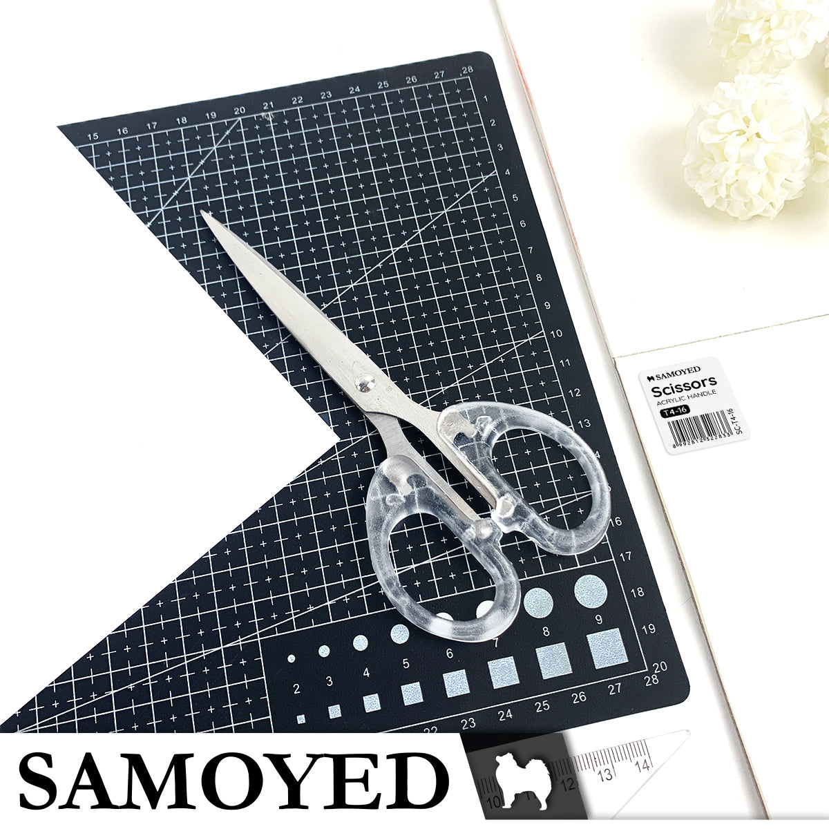 Scissors Samoyed SC-T4-16