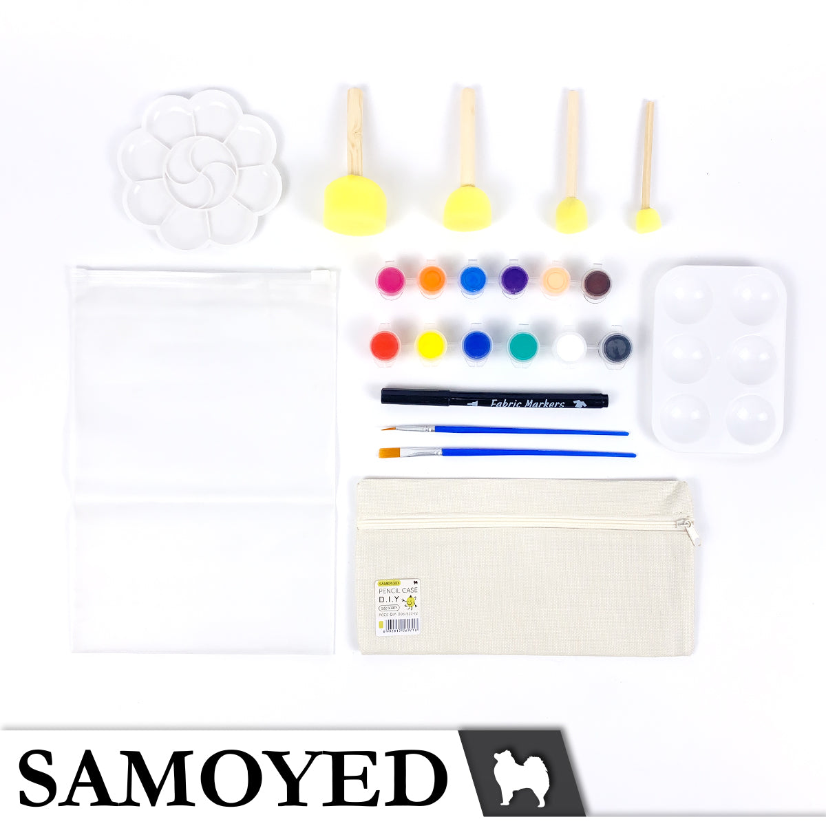 Pencil Case DIY Samoyed PCCS-DIY-D05