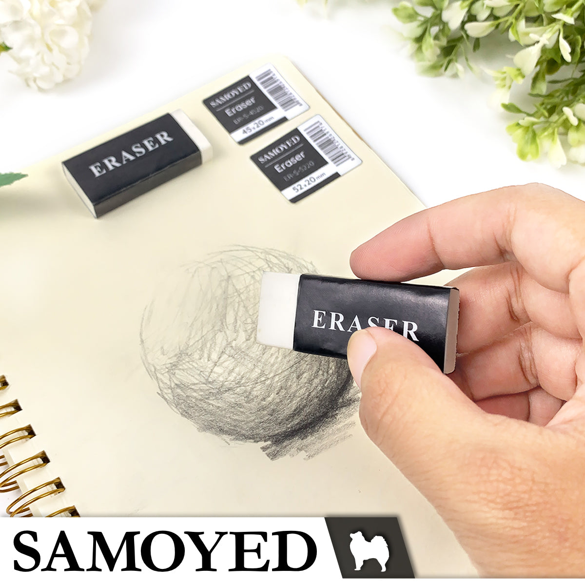 Eraser Samoyed ER-S