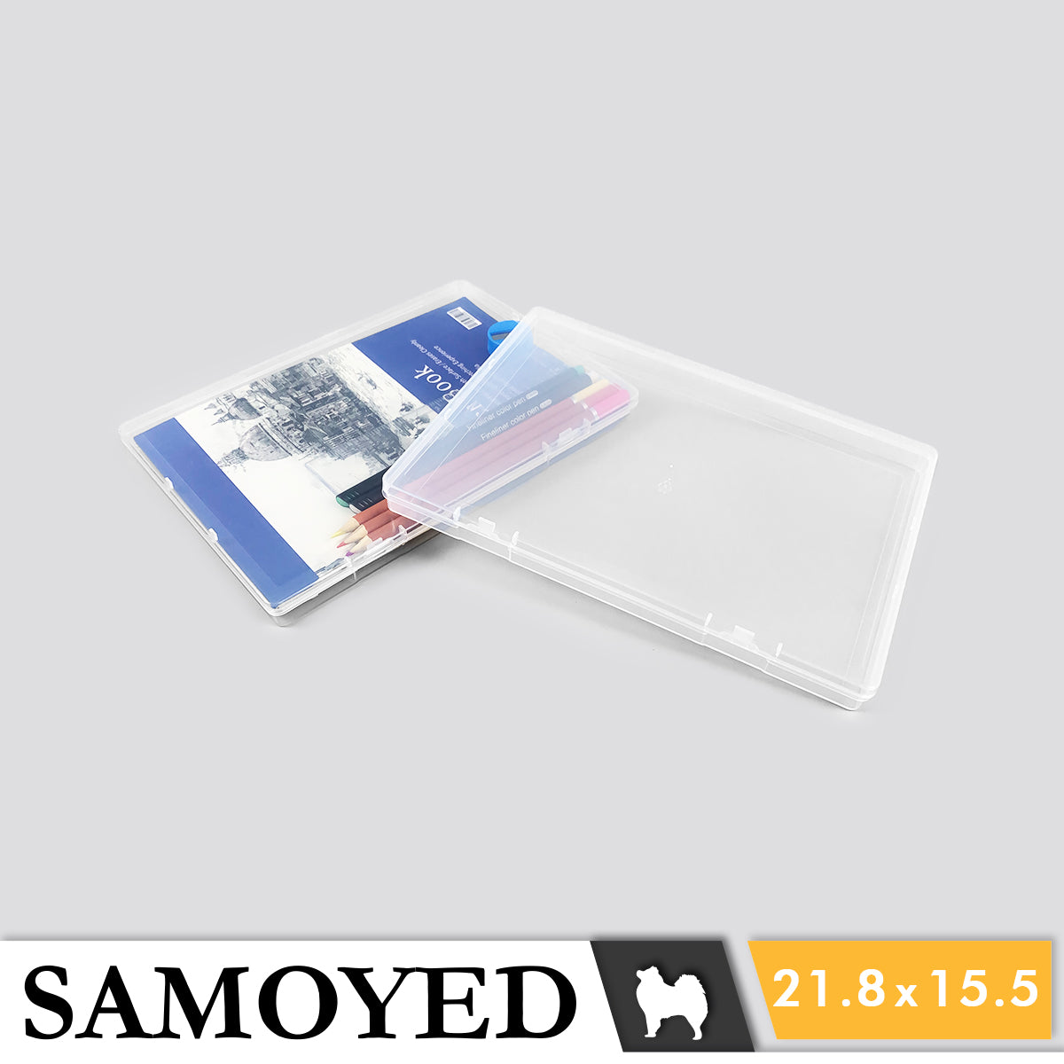 Plastic Box Samoyed SM 218 x 155 x 17 mm