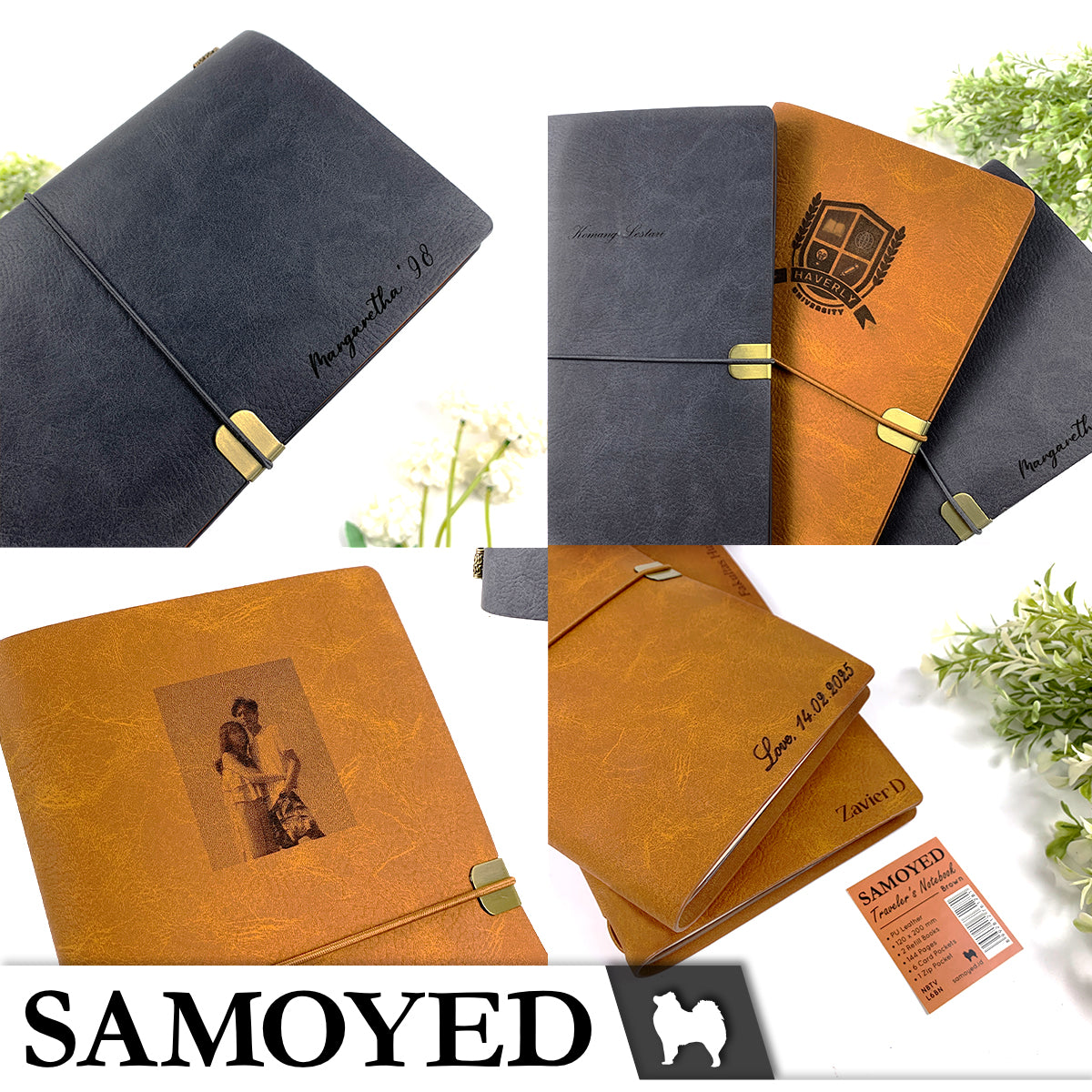 Traveler's Notebook Samoyed NBTV-CST-L6