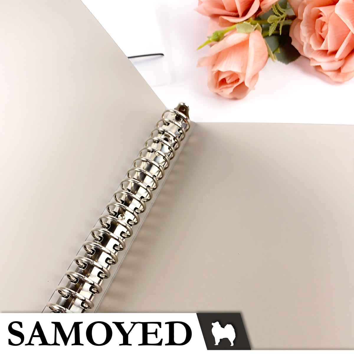 Binder Note Cover B5 Samoyed CBNT-51
