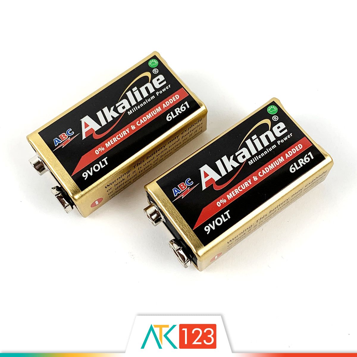Battery ABC Alkaline 9V/6LR61 1B
