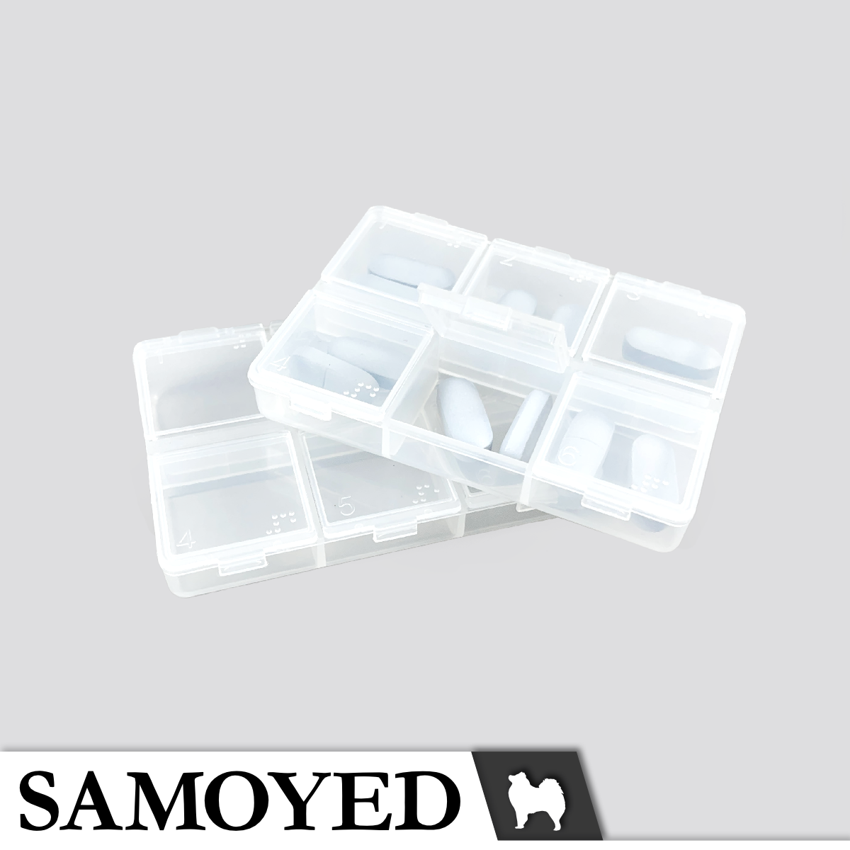 Plastic Box Samoyed LN6-81